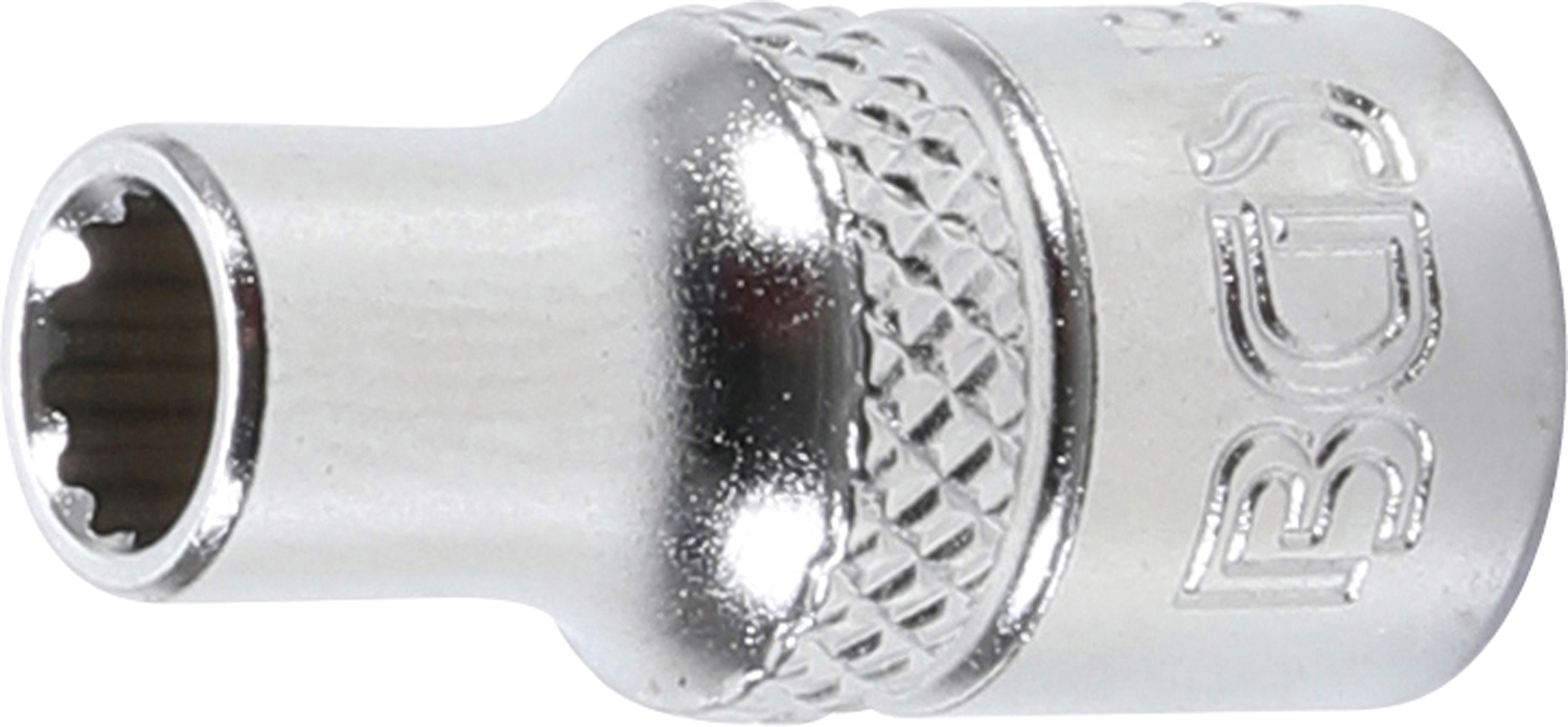 BGS 10775 Steckschlüssel-Einsatz Zwölfkant | Antrieb Innenvierkant 6,3 mm (1/4") | SW 5 mm