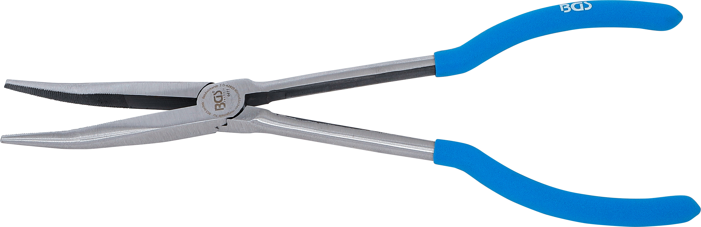 BGS 4411 Telefonzange | S-Form | extra lang | 280 mm