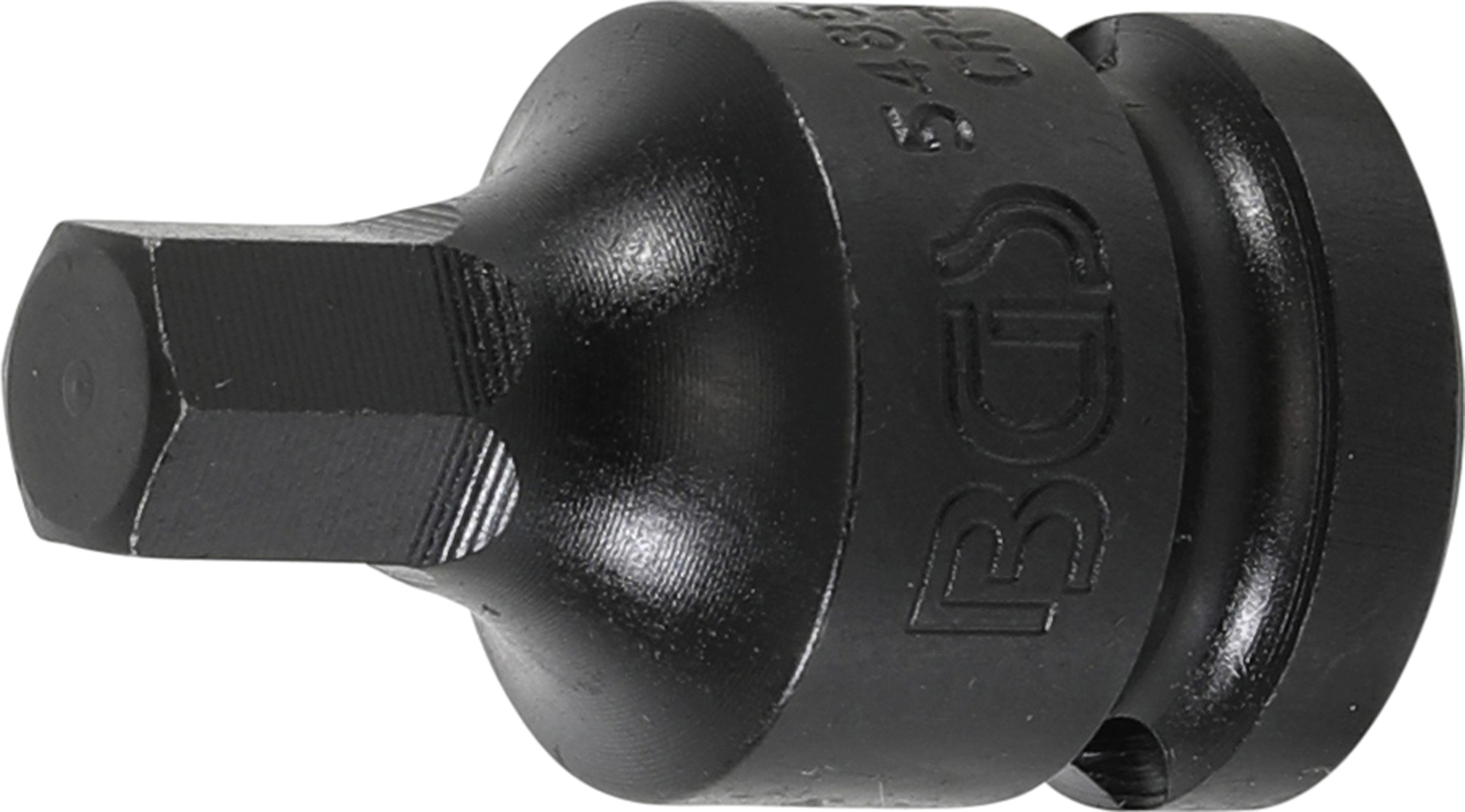 BGS 5485-10 Kraft-Bit-Einsatz | Länge 42 mm | Antrieb Innenvierkant 12,5 mm (1/2") | Innensechskant 10 mm