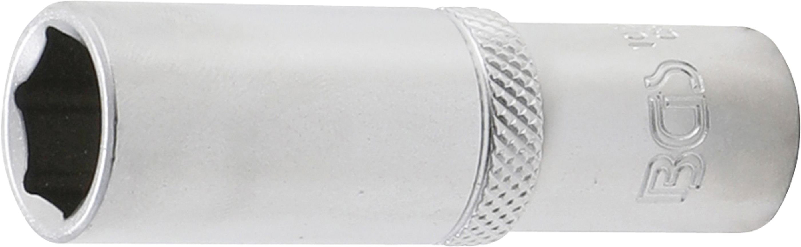 BGS 10533 Steckschlüssel-Einsatz Sechskant, tief | Antrieb Innenvierkant 10 mm (3/8") | SW 13 mm