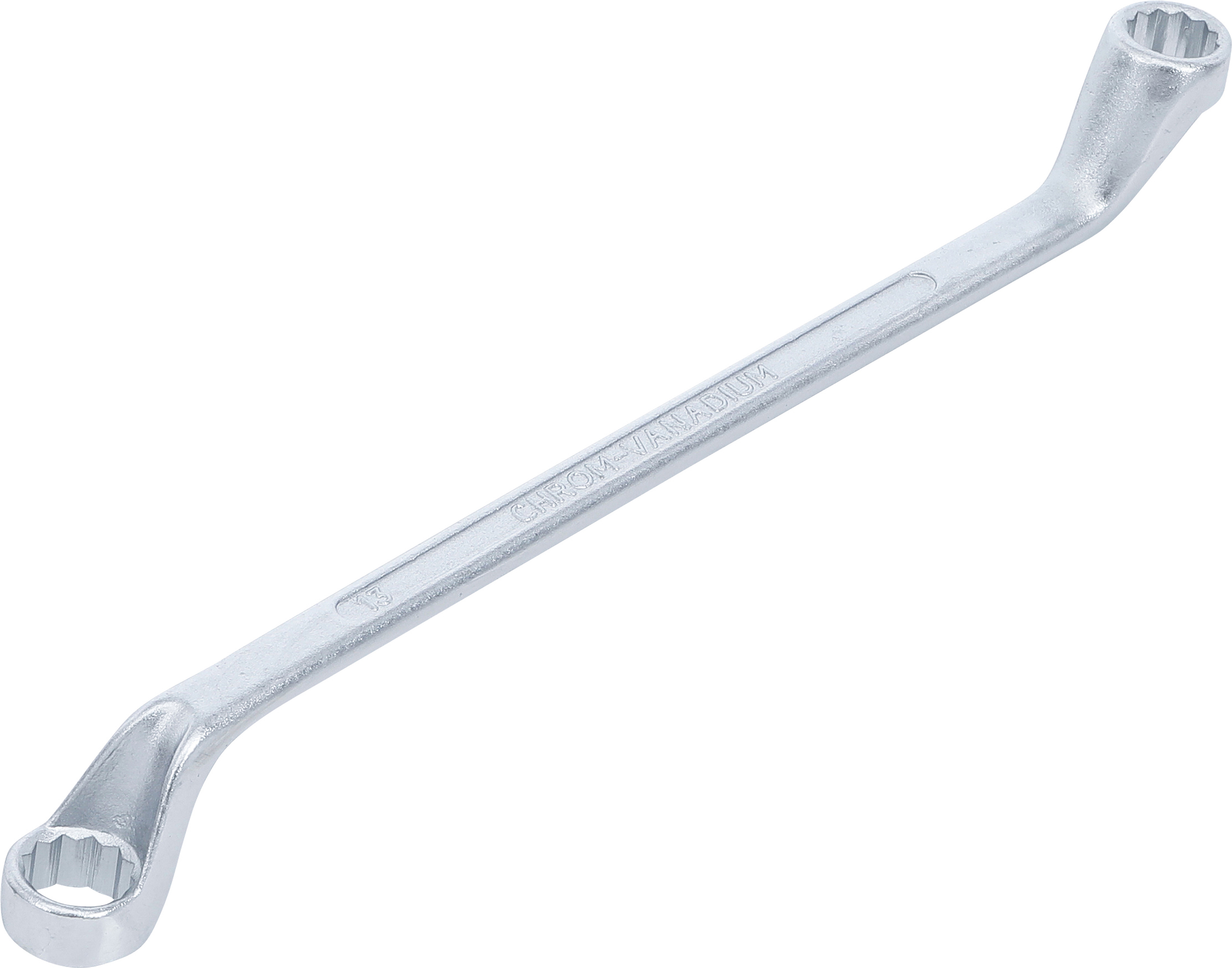 BGS 1214-12x13 Doppel-Ringschlüssel, gekröpft | SW 12 x 13 mm