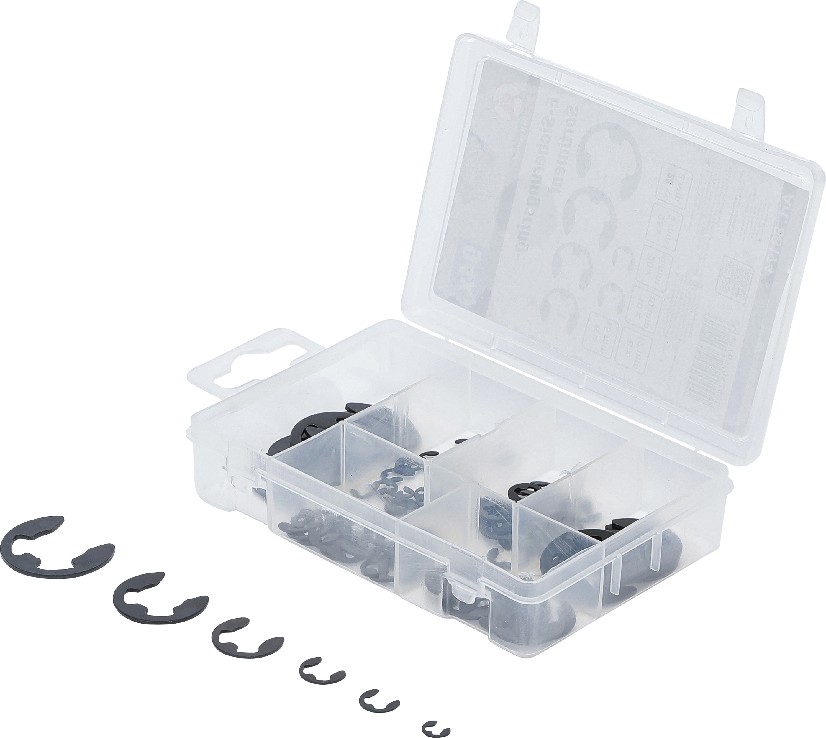 BGS 88174 E-Sicherungsring-Sortiment | 3 - 15 mm | 94-tlg.
