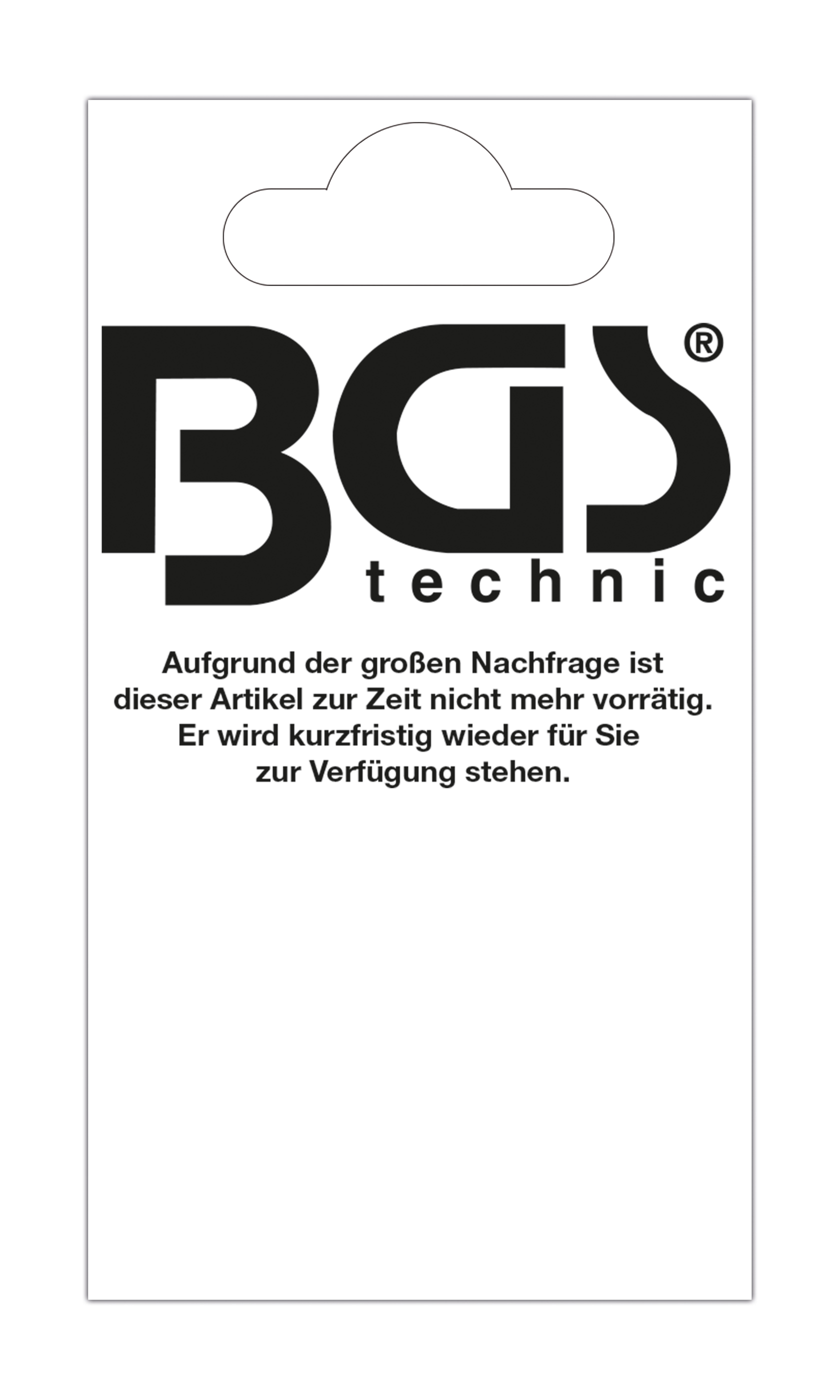 BGS 89900 Leitkarten für Verkaufswände | 52 x 98 mm | 1 Bogen á 12 Stück