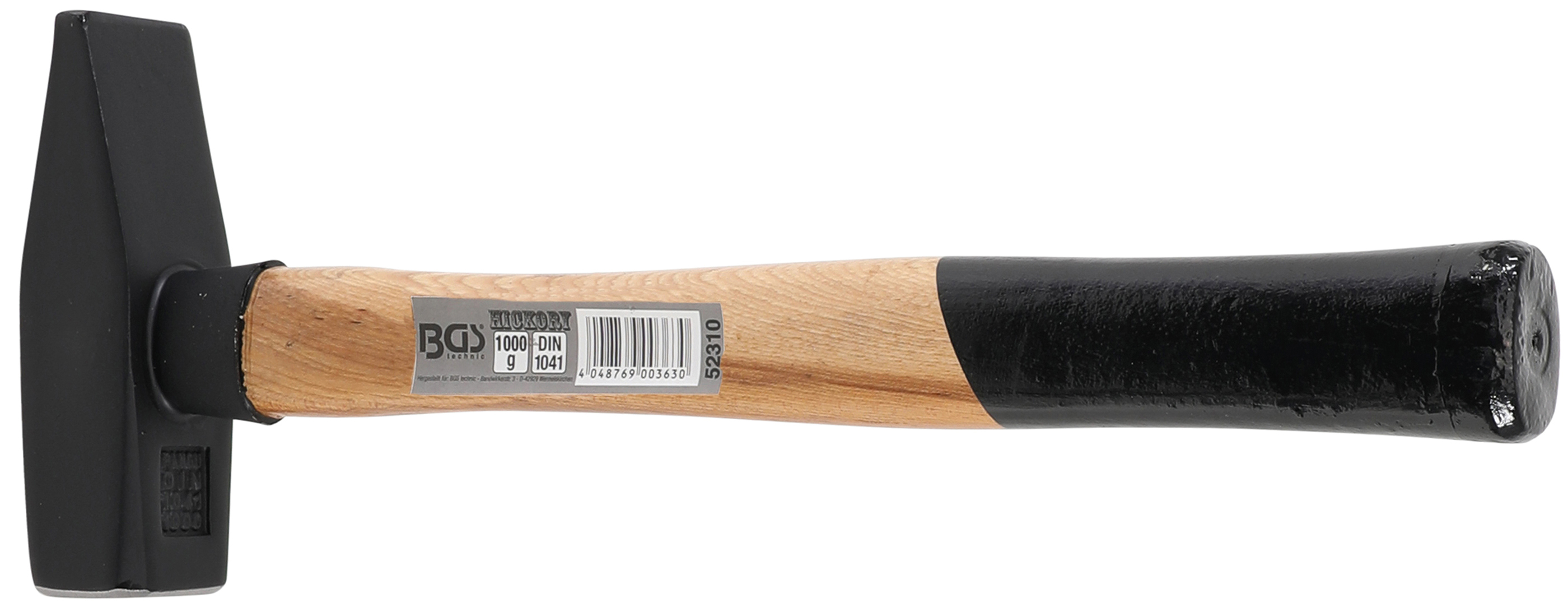 BGS 52310 Schlosserhammer | Hickory-Stiel | DIN 1041 | 1000 g