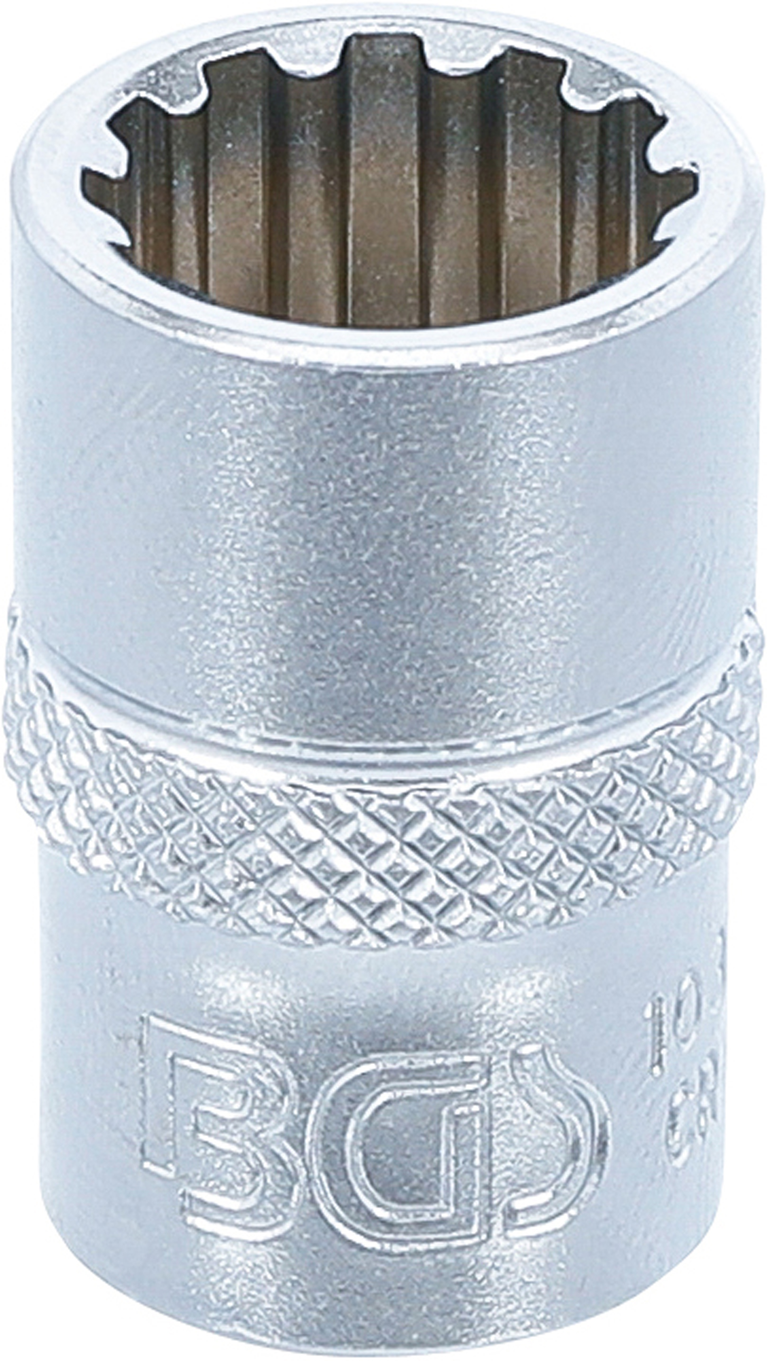 BGS 10312 Steckschlüssel-Einsatz Gear Lock | Antrieb Innenvierkant 10 mm (3/8") | SW 12 mm
