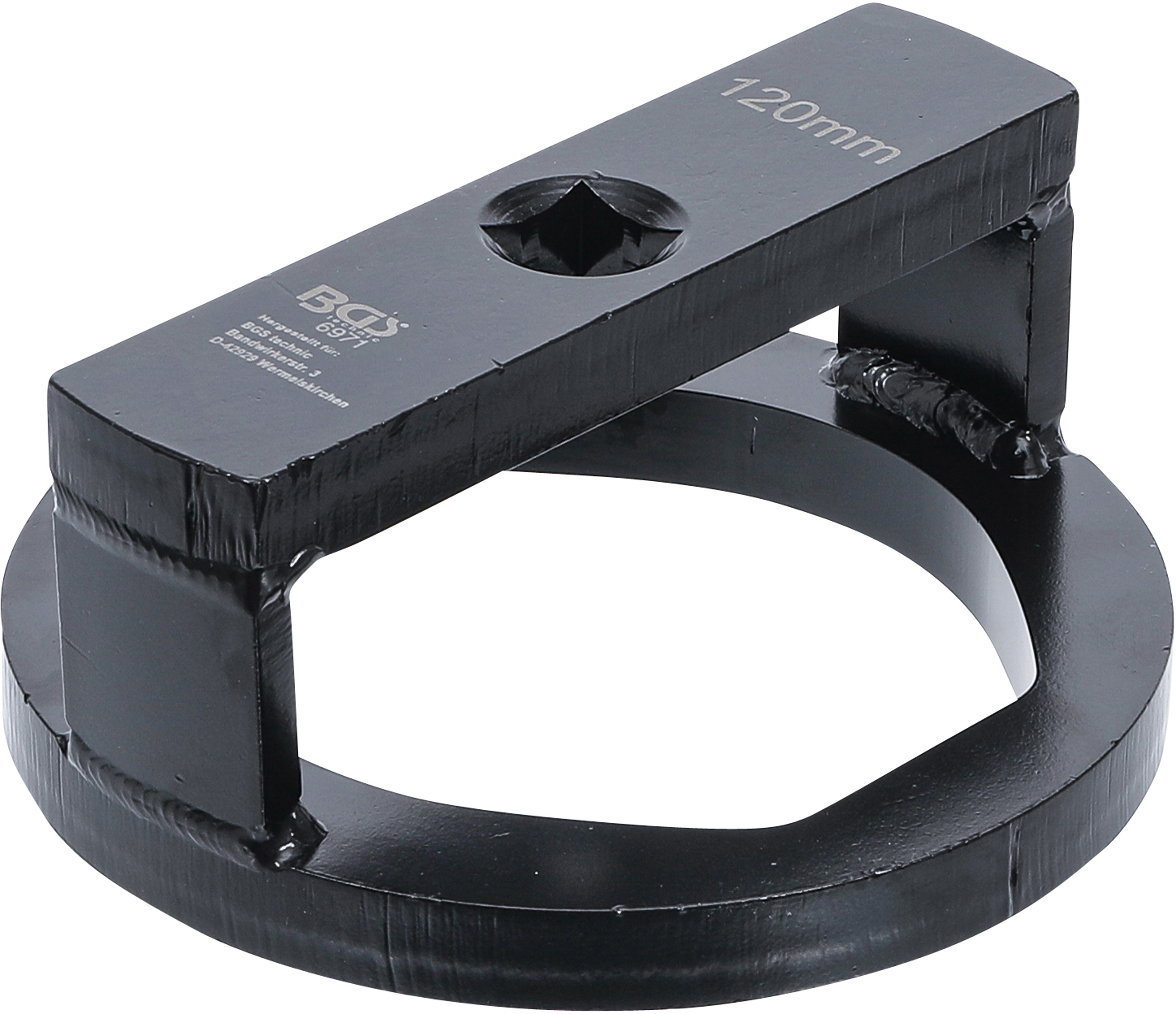 BGS 6971 Achsmuttern-/Radkapsel-Schlüssel | für BPW-Achsen | SW 120 mm