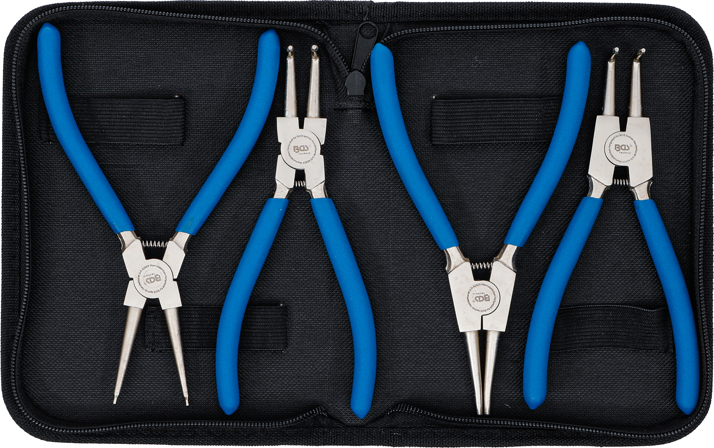 BGS 447 Sprengringzangen-Satz | 175 mm | 4-tlg.