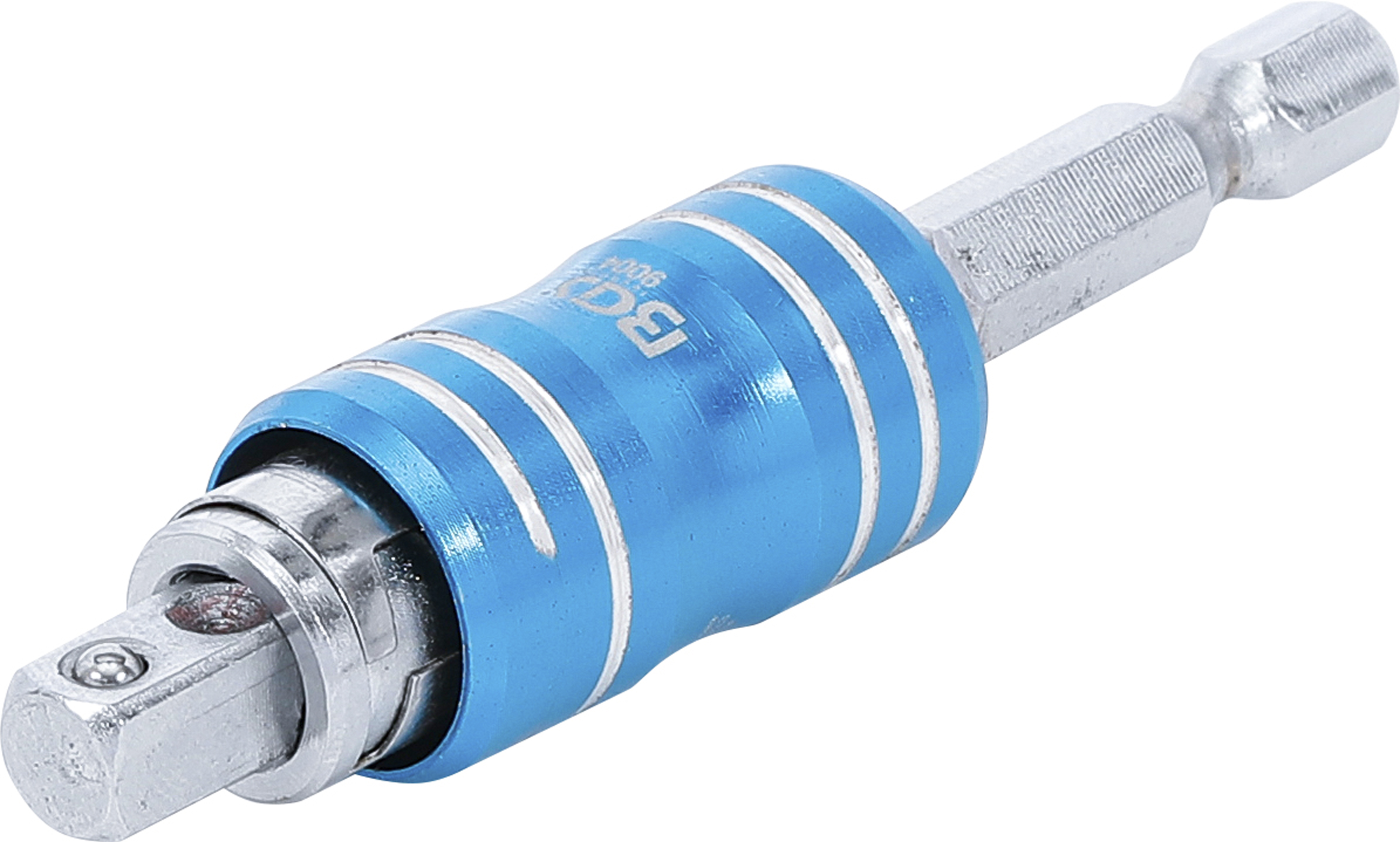 BGS 9004 Bit- und Steckschlüsselhalter | Abtrieb Außenvierkant, Innensechskant 6,3 mm (1/4") | 85 mm