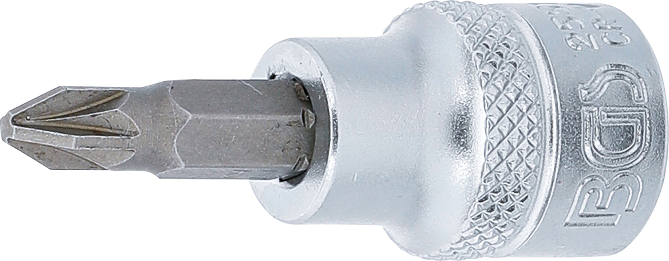 BGS 2551 Bit-Einsatz | Antrieb Innenvierkant 10 mm (3/8") | Kreuzschlitz PZ2 BGS 2551 Bit-Einsatz | Antrieb Innenvierkant 10 mm (3/8") | Kreuzschlitz PZ2