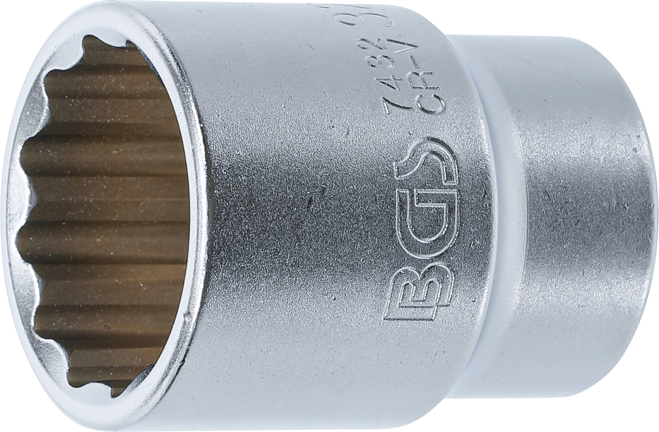 BGS 7432 Steckschlüssel-Einsatz Zwölfkant | Antrieb Innenvierkant 20 mm (3/4") | SW 32 mm