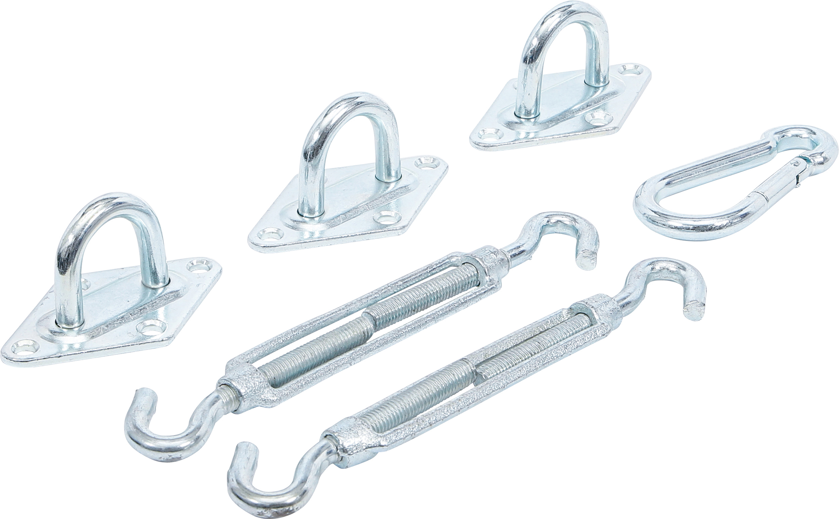 BGS 88306 Sonnensegel-Montage-Satz | 6-tlg.