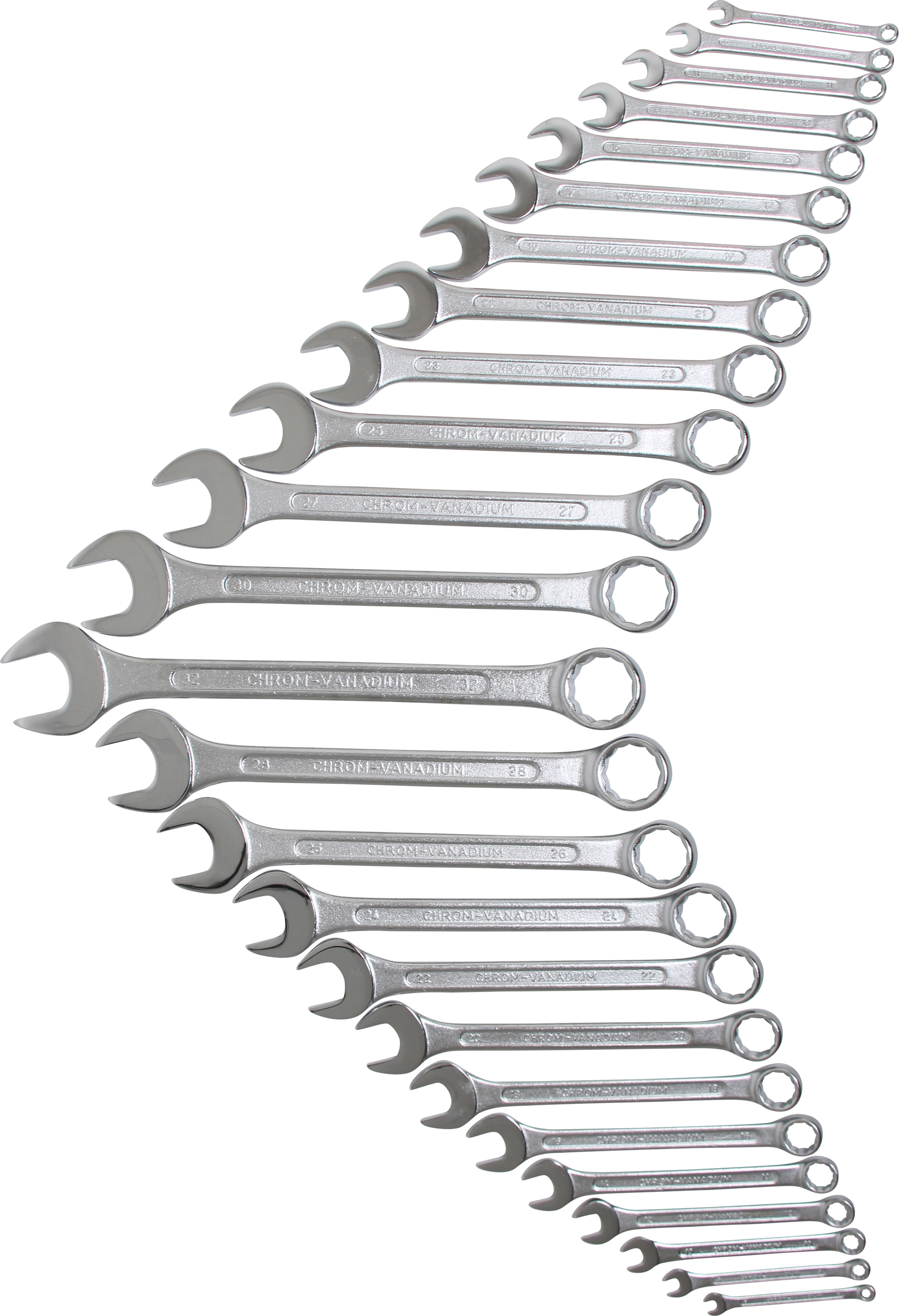 BGS 1190 Maul-Ringschlüssel-Satz | SW 6 - 32 mm | 25-tlg. BGS 1190 Maul-Ringschlüssel-Satz | SW 6 - 32 mm | 25-tlg.