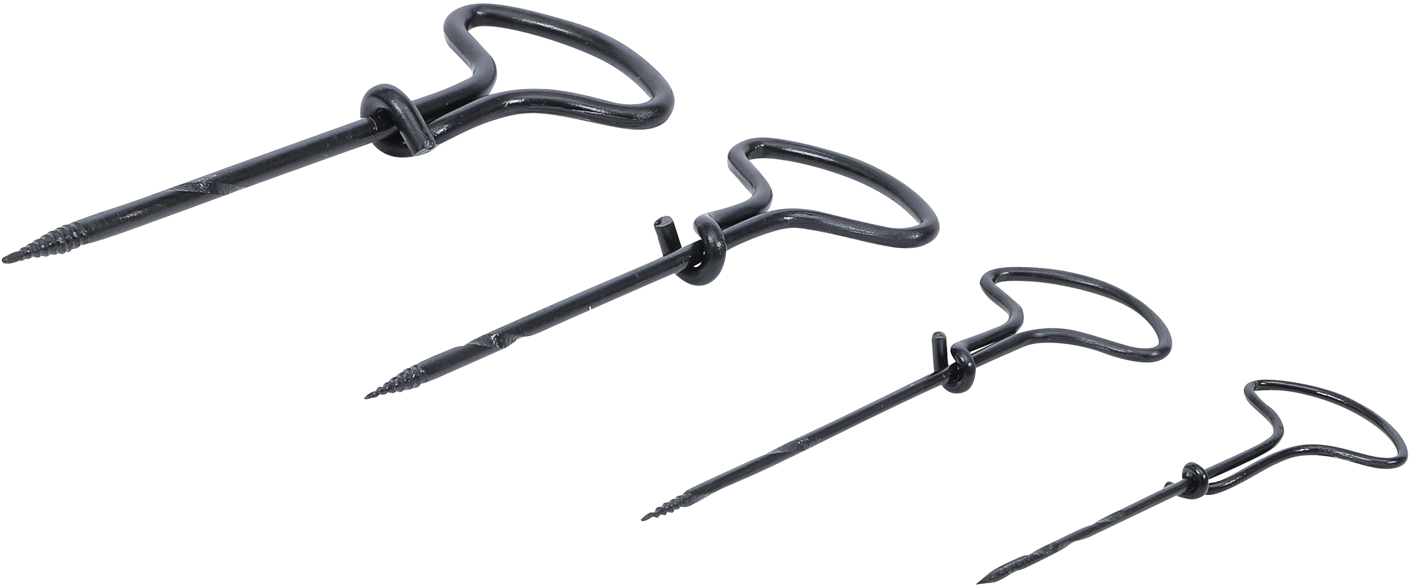 BGS 2022 Handbohrer-Satz | 2,5 - 5 mm | 4-tlg.