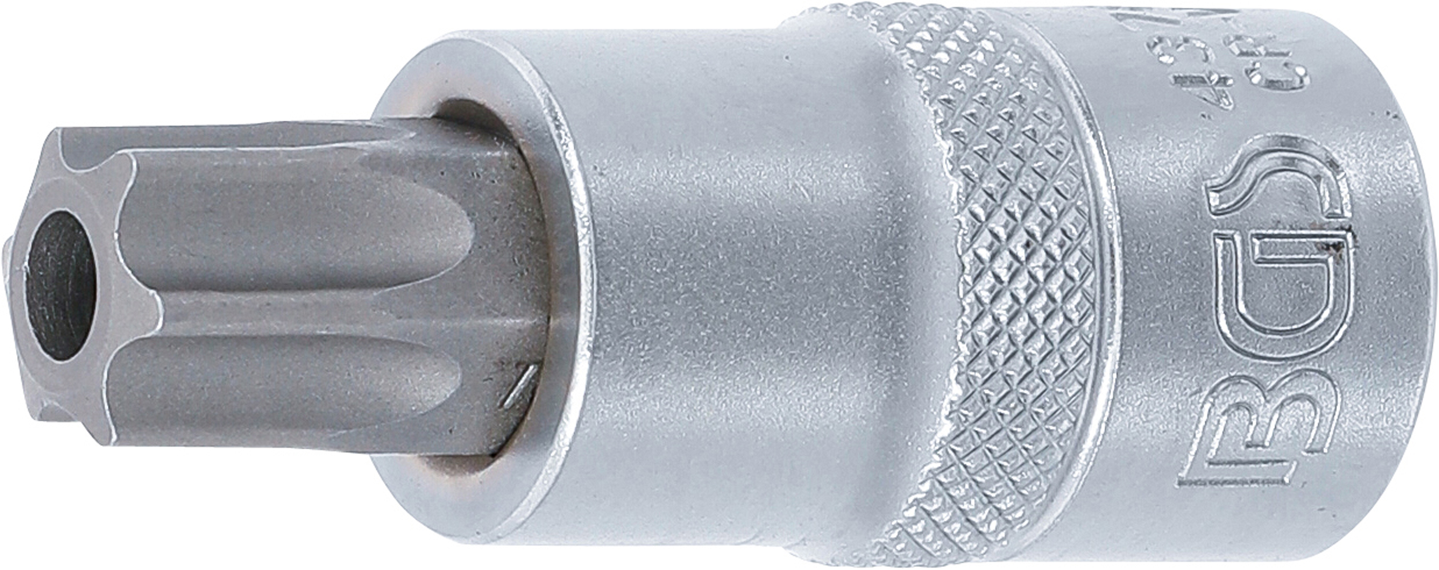 BGS 4376 Bit-Einsatz | Antrieb Innenvierkant 12,5 mm (1/2") | T-Profil (für Torx) mit Bohrung T60