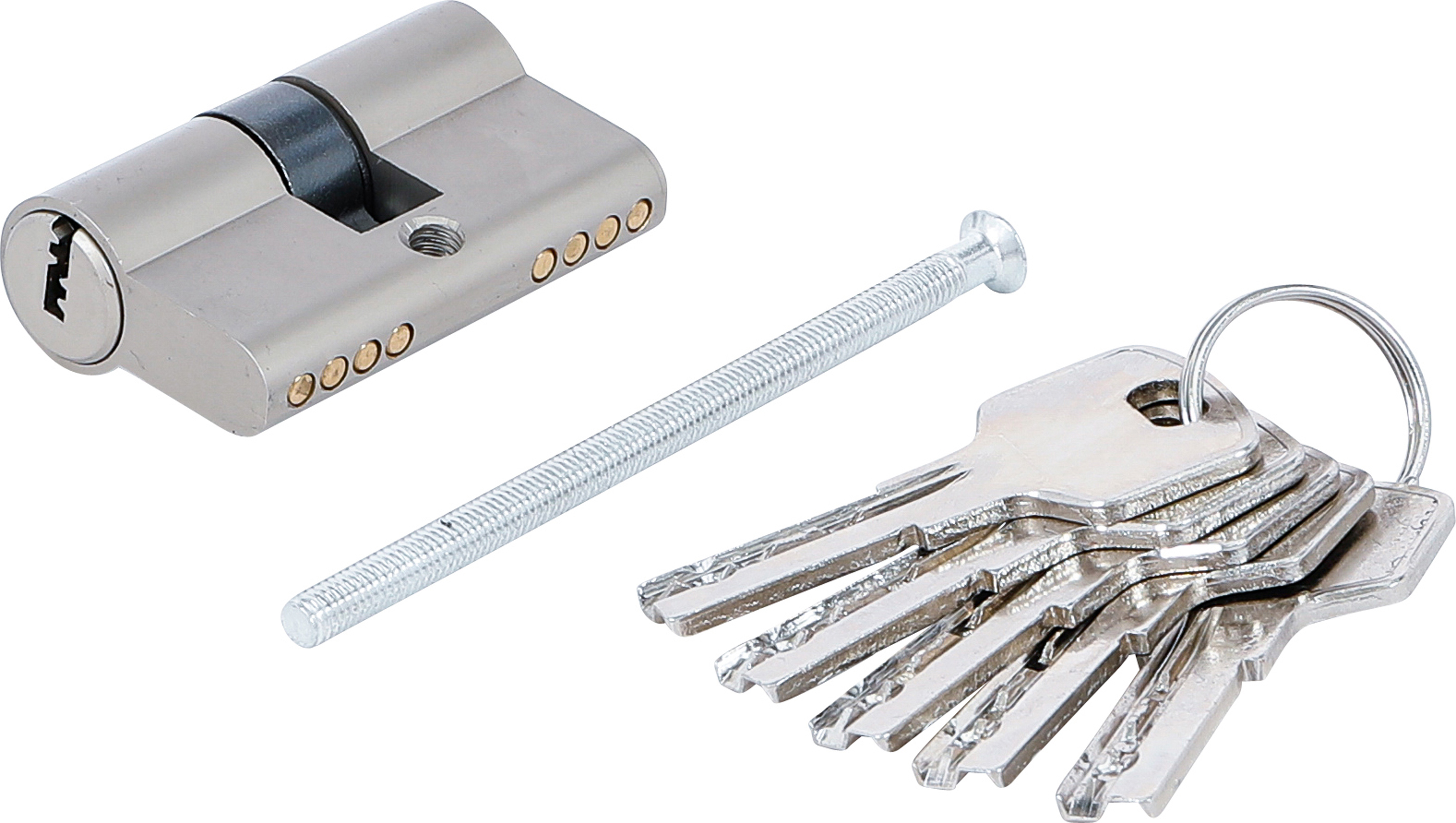 BGS 85246 Sicherheits-Schließzylinder | 50 mm | 25/25 mm