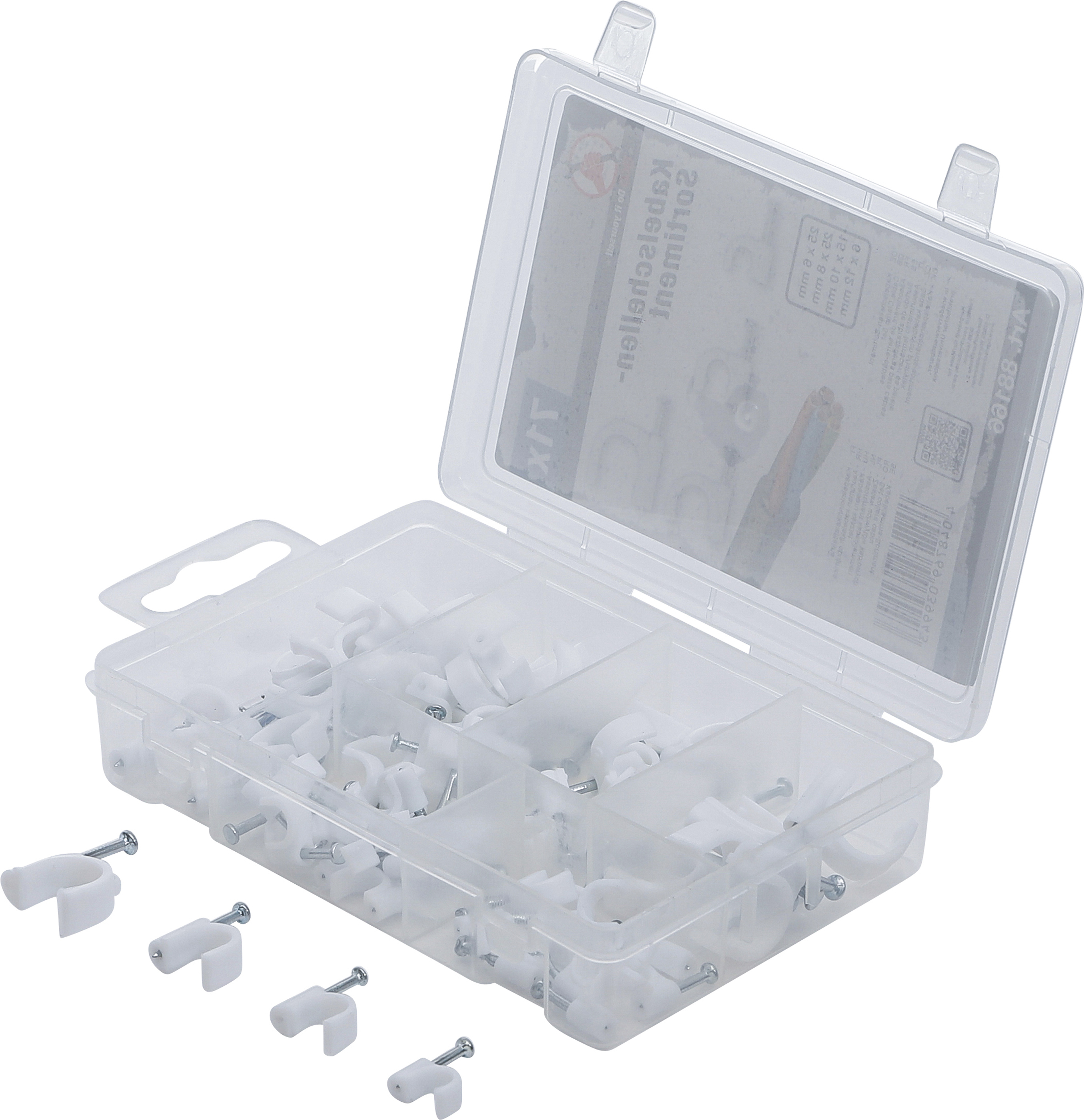 BGS 88166 Kabelschellen-Sortiment | 71-tlg.