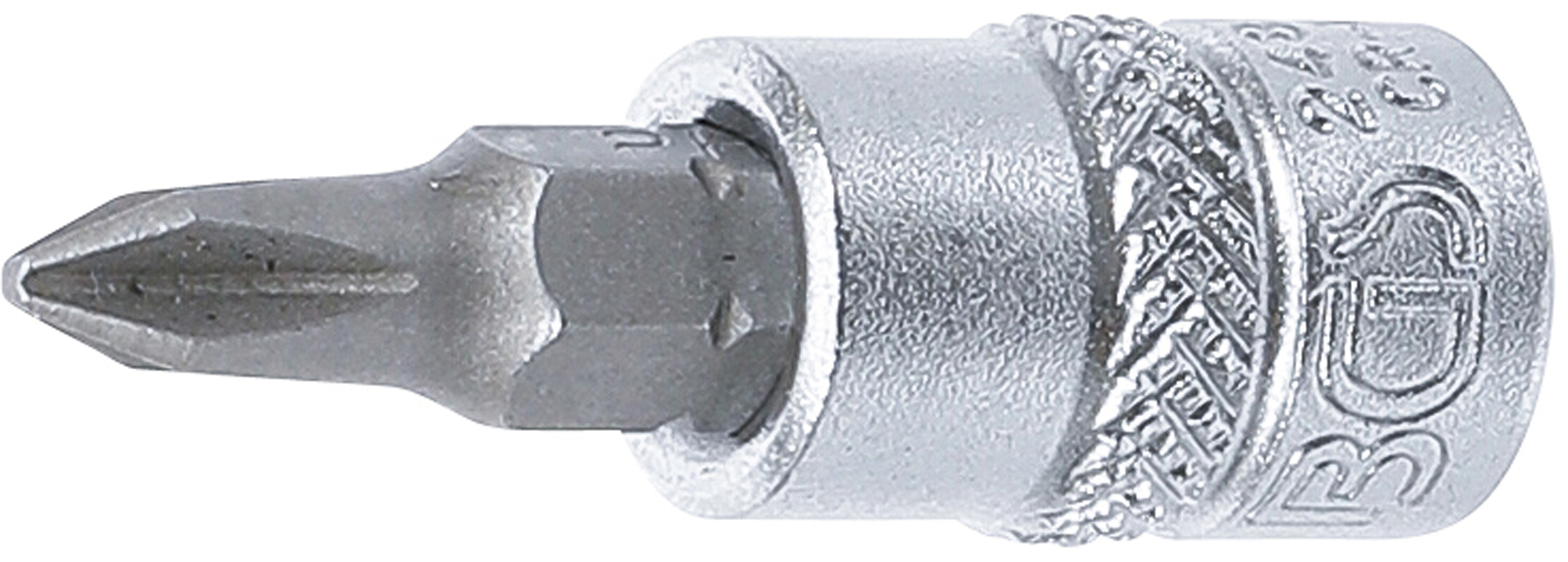 BGS 2487 Bit-Einsatz | Antrieb Innenvierkant 6,3 mm (1/4") | Kreuzschlitz PH1