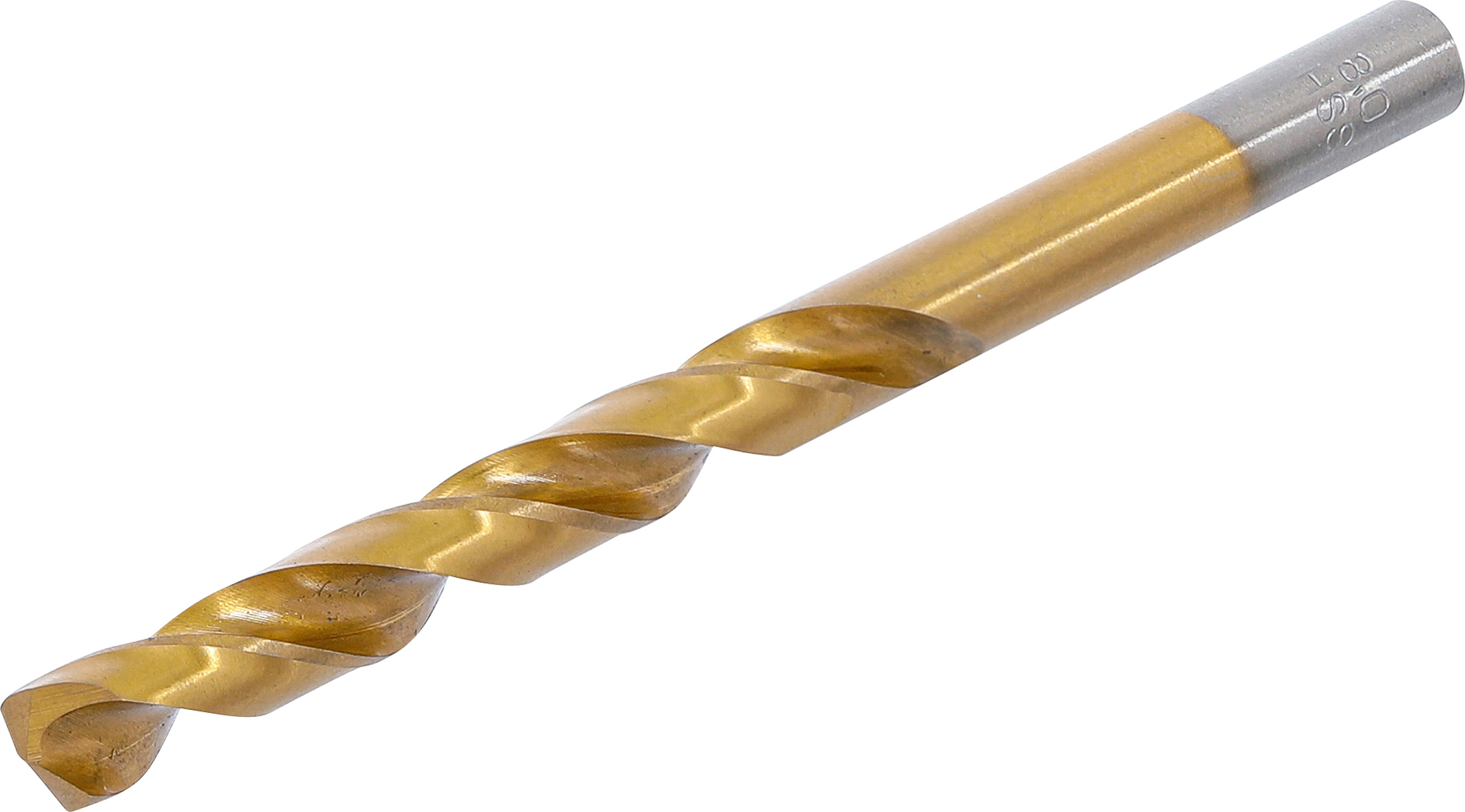 BGS 2040-8 Spiralbohrer | HSS-G | titan-nitriert | 8,0 mm
