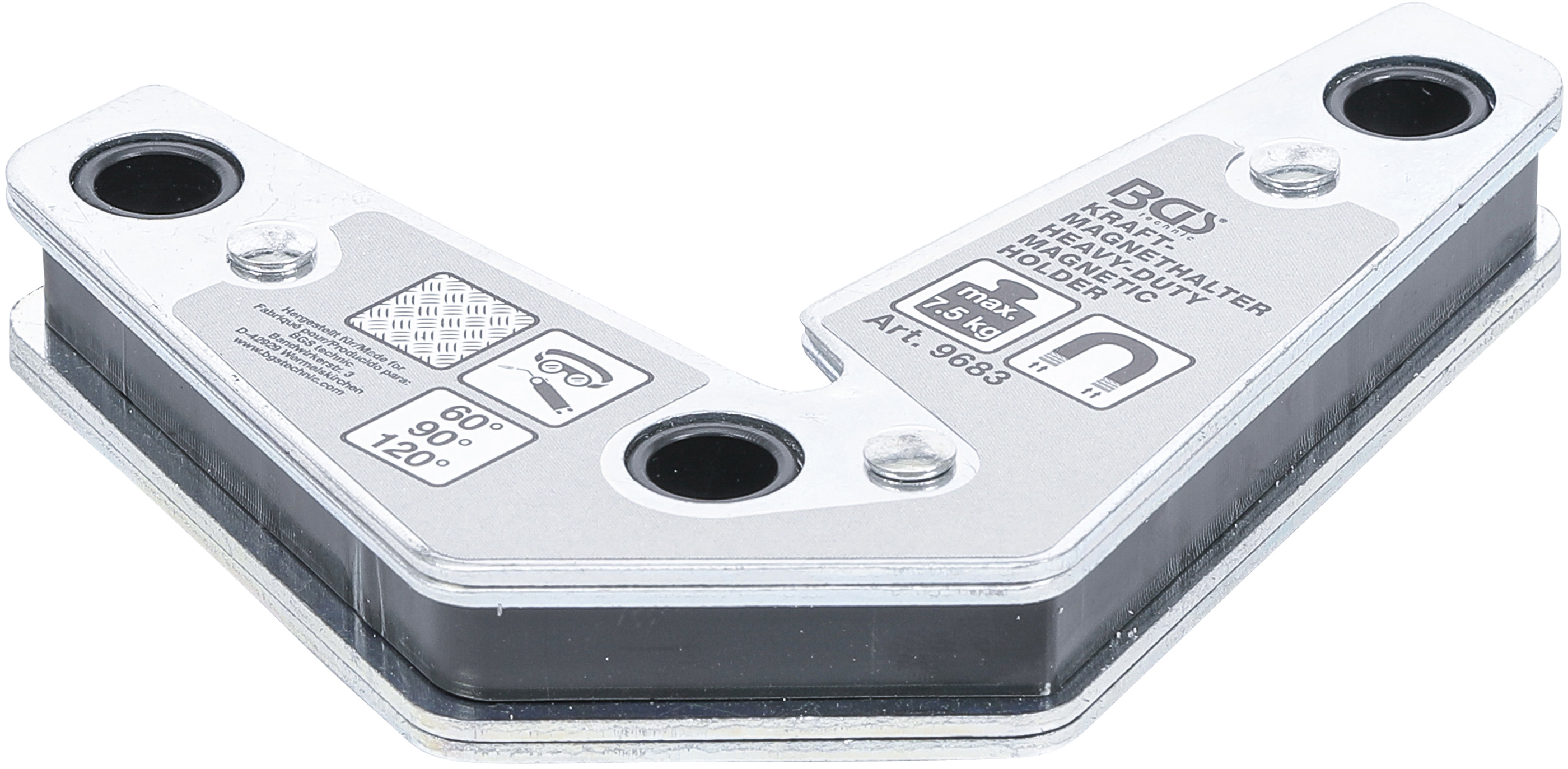 BGS 9683 Kraft-Magnethalter | L-Form