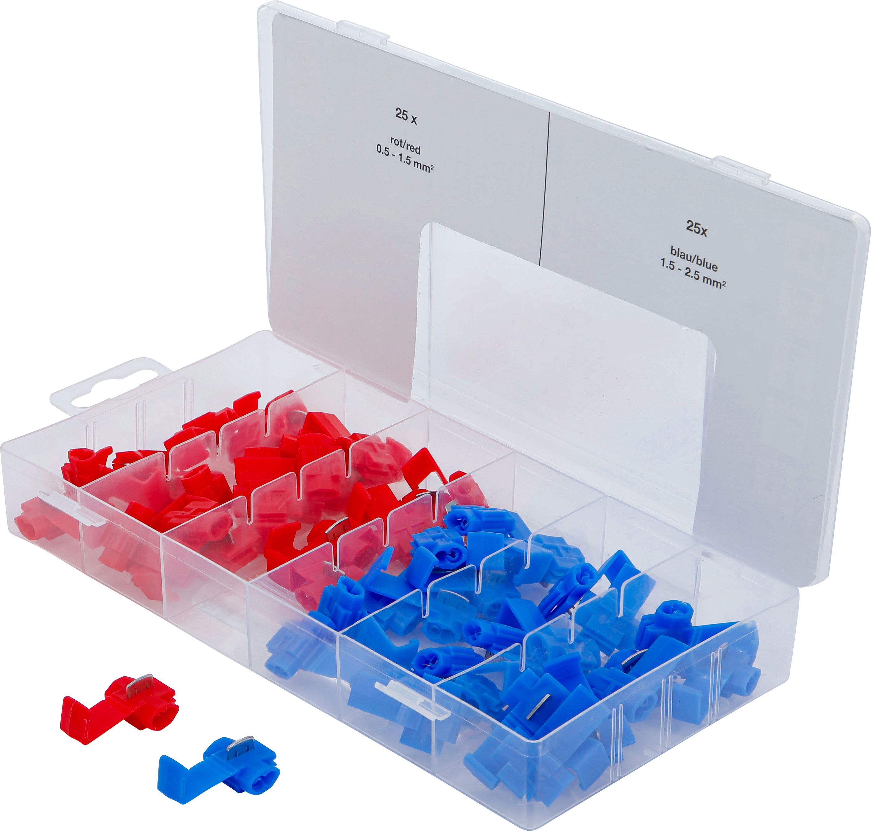 BGS 80757 Abzweigverbinder-Sortiment | 50-tlg.
