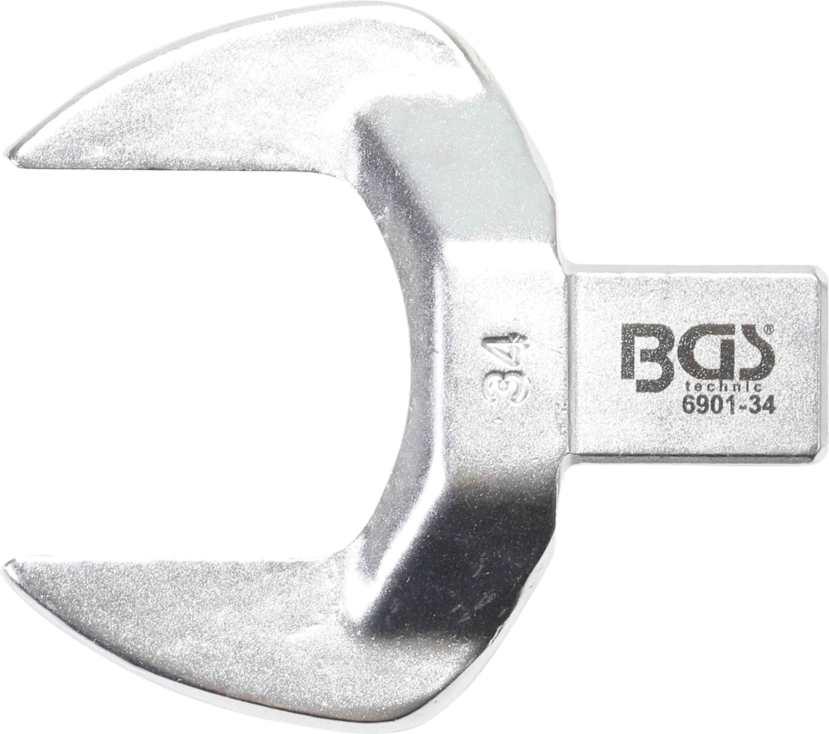 BGS 6901-34 Einsteck-Maulschlüssel | 34 mm | Aufnahme 14 x 18 mm