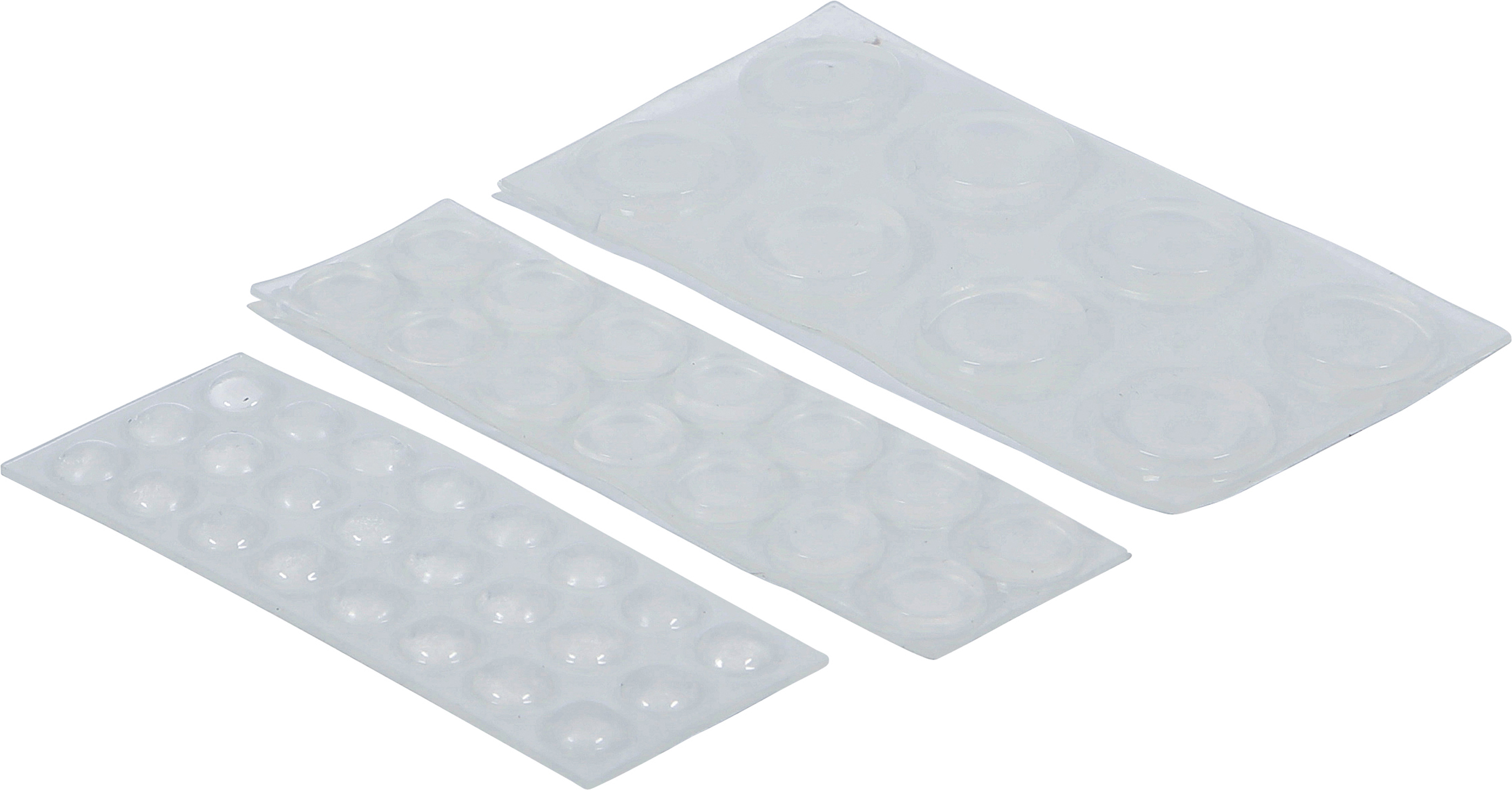 BGS 80866 Elastikpuffer-Satz | transparent | 46-tlg.