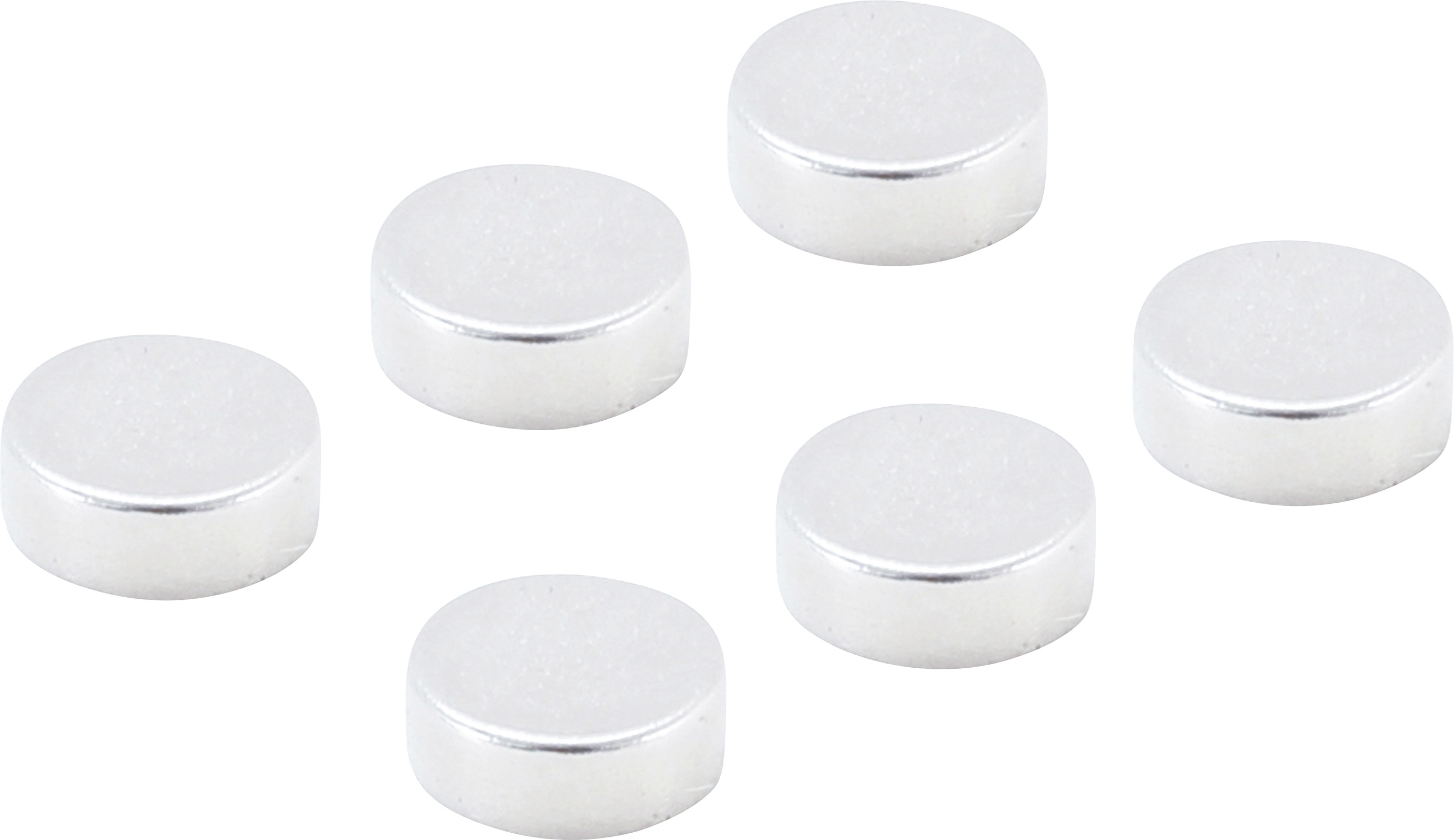 BGS 79907 Magnet-Satz | extra stark | Ø 8 mm | 6-tlg.