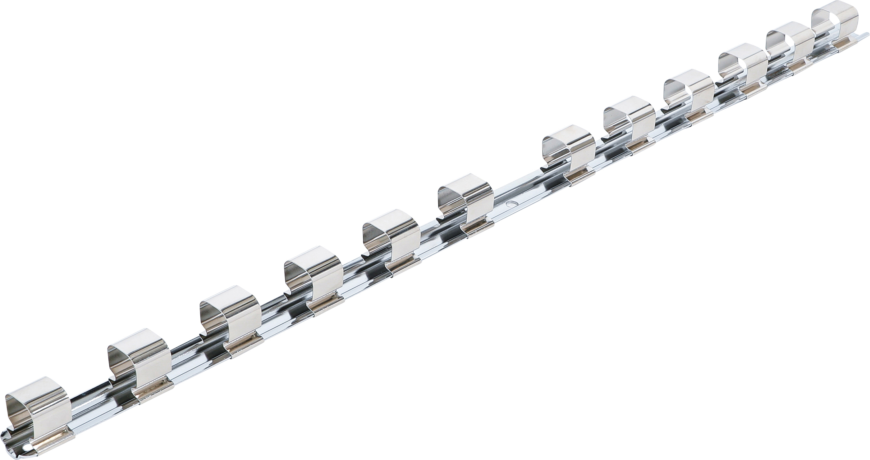 BGS 3460 Aufsteckschiene mit 12 Clips | 20 mm (3/4")