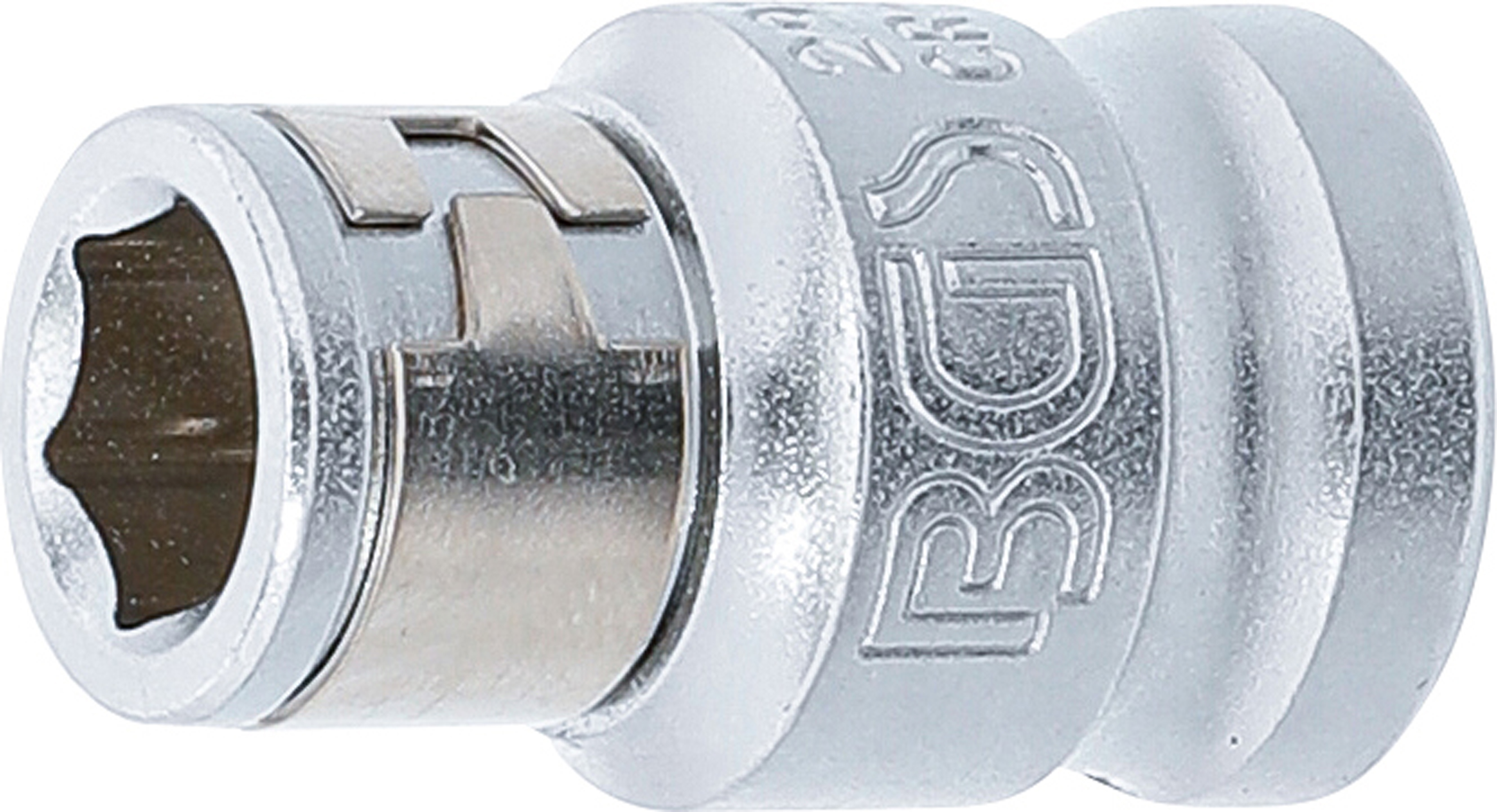 BGS 292 Bit-Adapter mit Haltekugel | Innenvierkant 10 mm (3/8") | Innensechskant 8 mm (5/16")