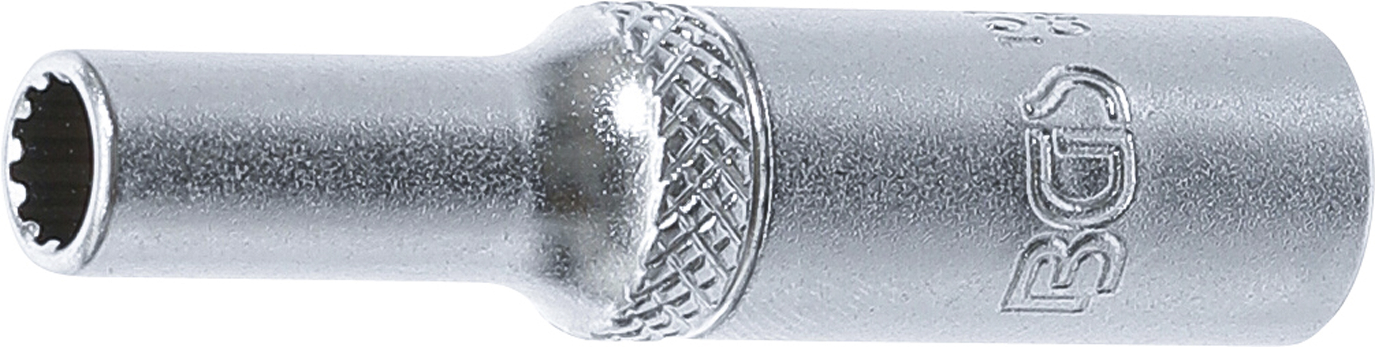 BGS 10155 Steckschlüssel-Einsatz Gear Lock, tief | Antrieb Innenvierkant 6,3 mm (1/4") | SW 5 mm BGS 10155 Steckschlüssel-Einsatz Gear Lock, tief | Antrieb Innenvierkant 6,3 mm (1/4") | SW 5 mm