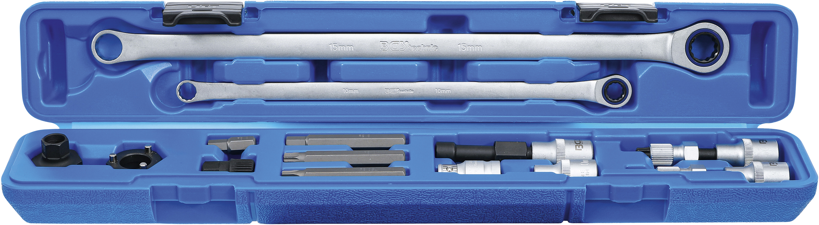 BGS 6657 Lichtmaschinen-Freilauf-Werkzeug-Satz | 14-tlg.