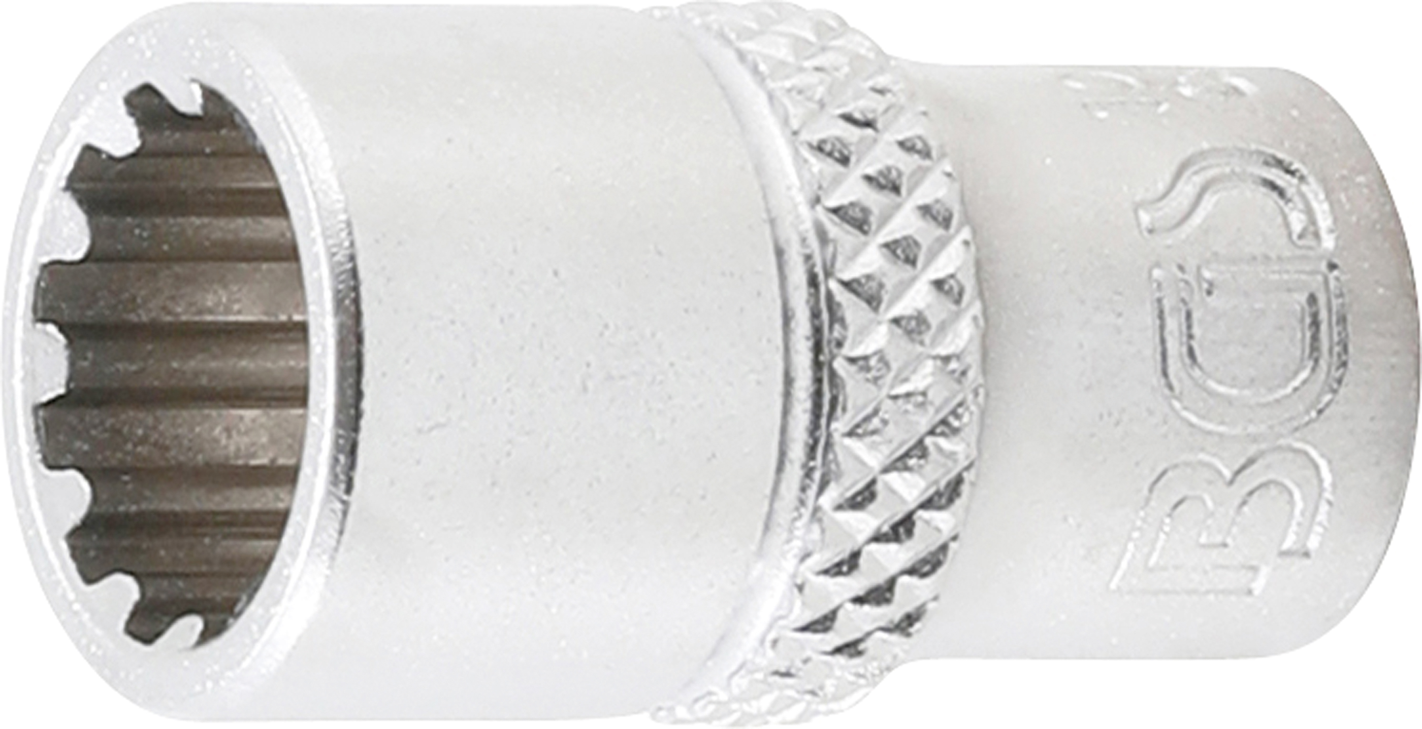 BGS 10109 Steckschlüssel-Einsatz Gear Lock | Antrieb Innenvierkant 6,3 mm (1/4") | SW 9 mm