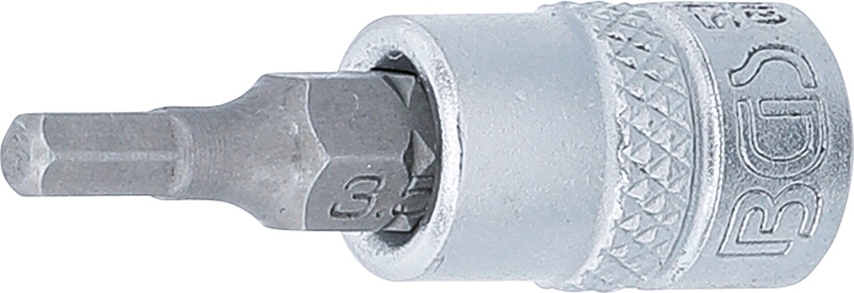BGS 5155 Bit-Einsatz | Antrieb Innenvierkant 6,3 mm (1/4") | Innensechskant 3,5 mm