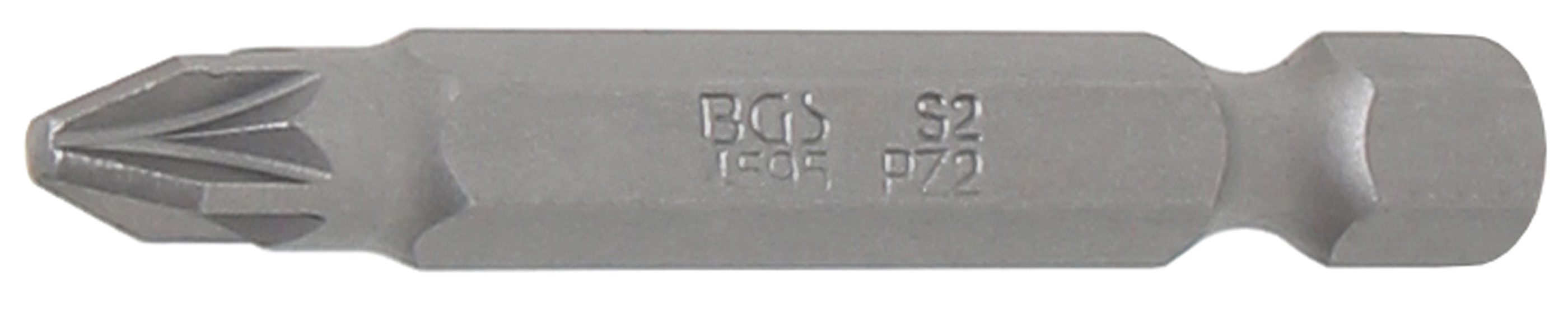 BGS 4595 Bit | Länge 50 mm | Antrieb Außensechskant 6,3 mm (1/4") | Kreuzschlitz PZ2