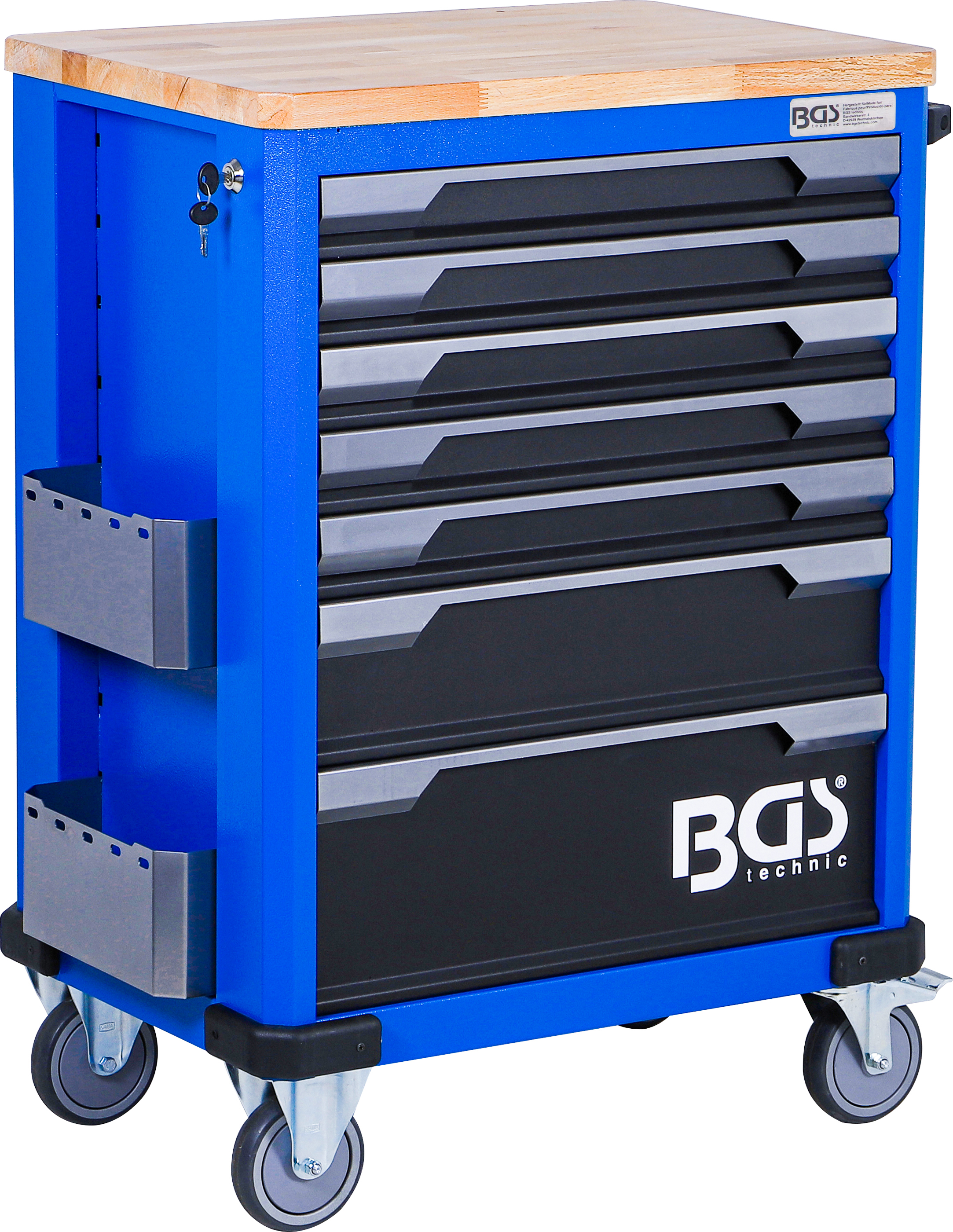BGS 4238 Werkstattwagen | 7 Schubladen | leer