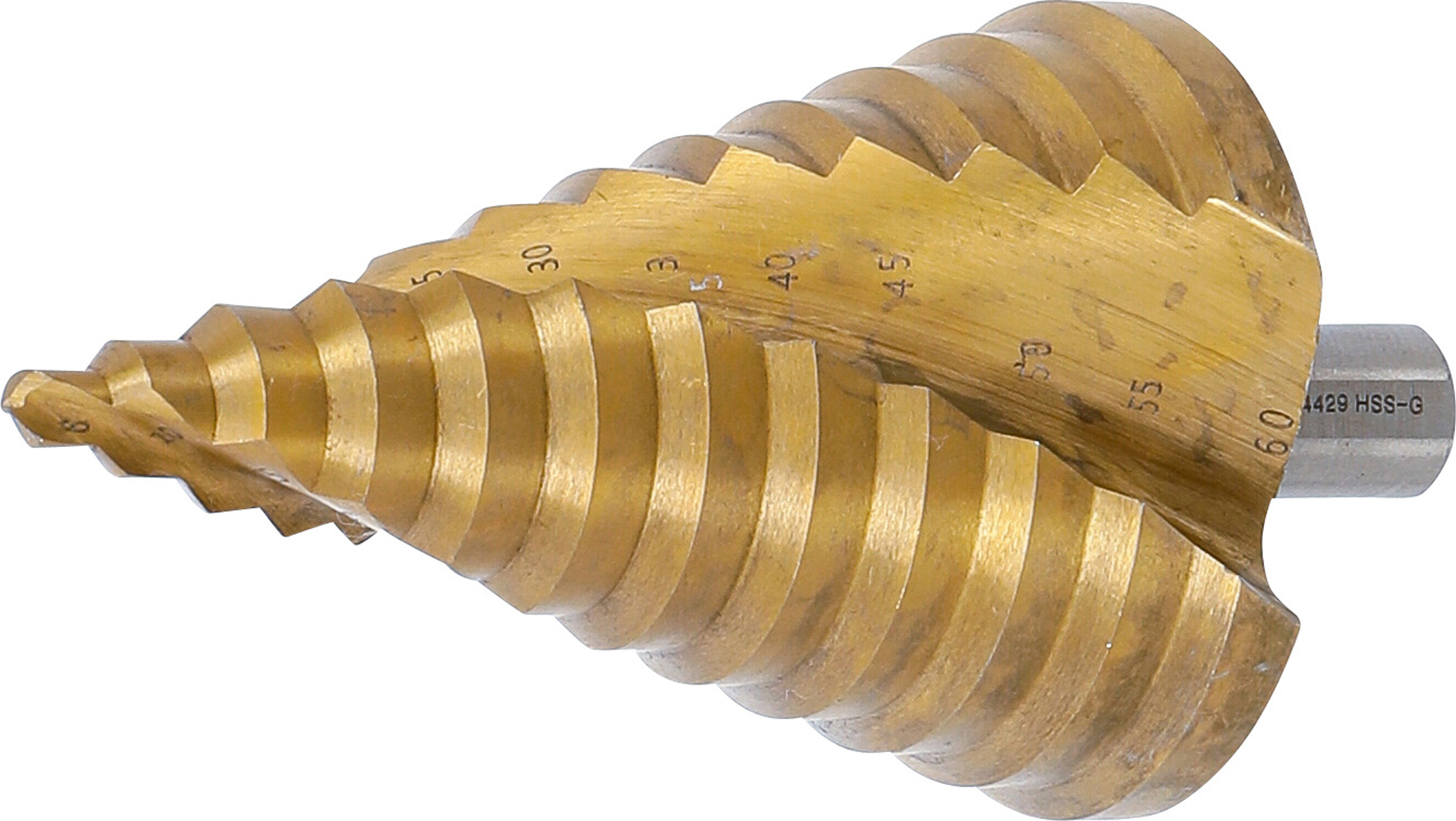 BGS 74429 Stufenbohrer | titan-nitriert | Ø 6 - 60 mm