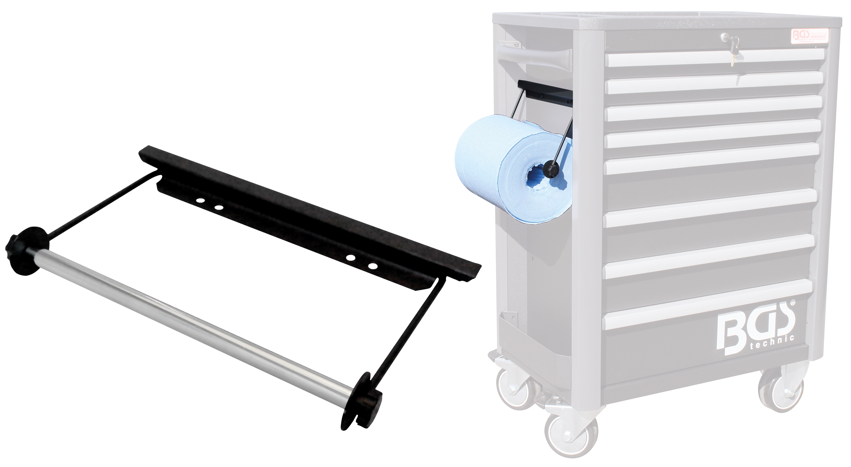 BGS 67161 Papierrollen-Halter für Werkstattwagen PROFI