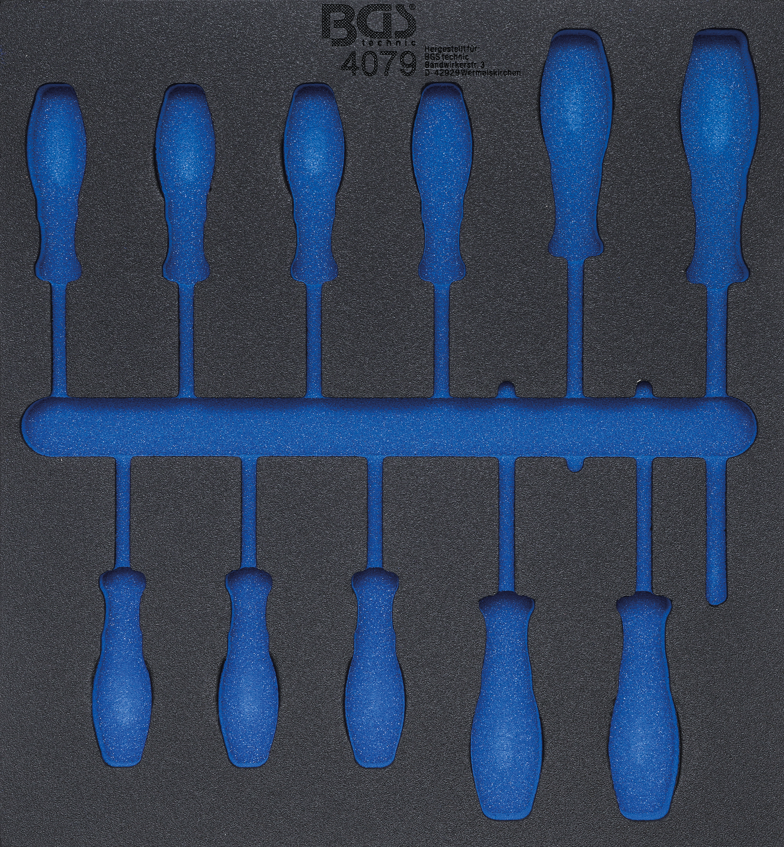 BGS 4079-1 Werkstattwageneinlage 2/3 | leer | für Art. 4079