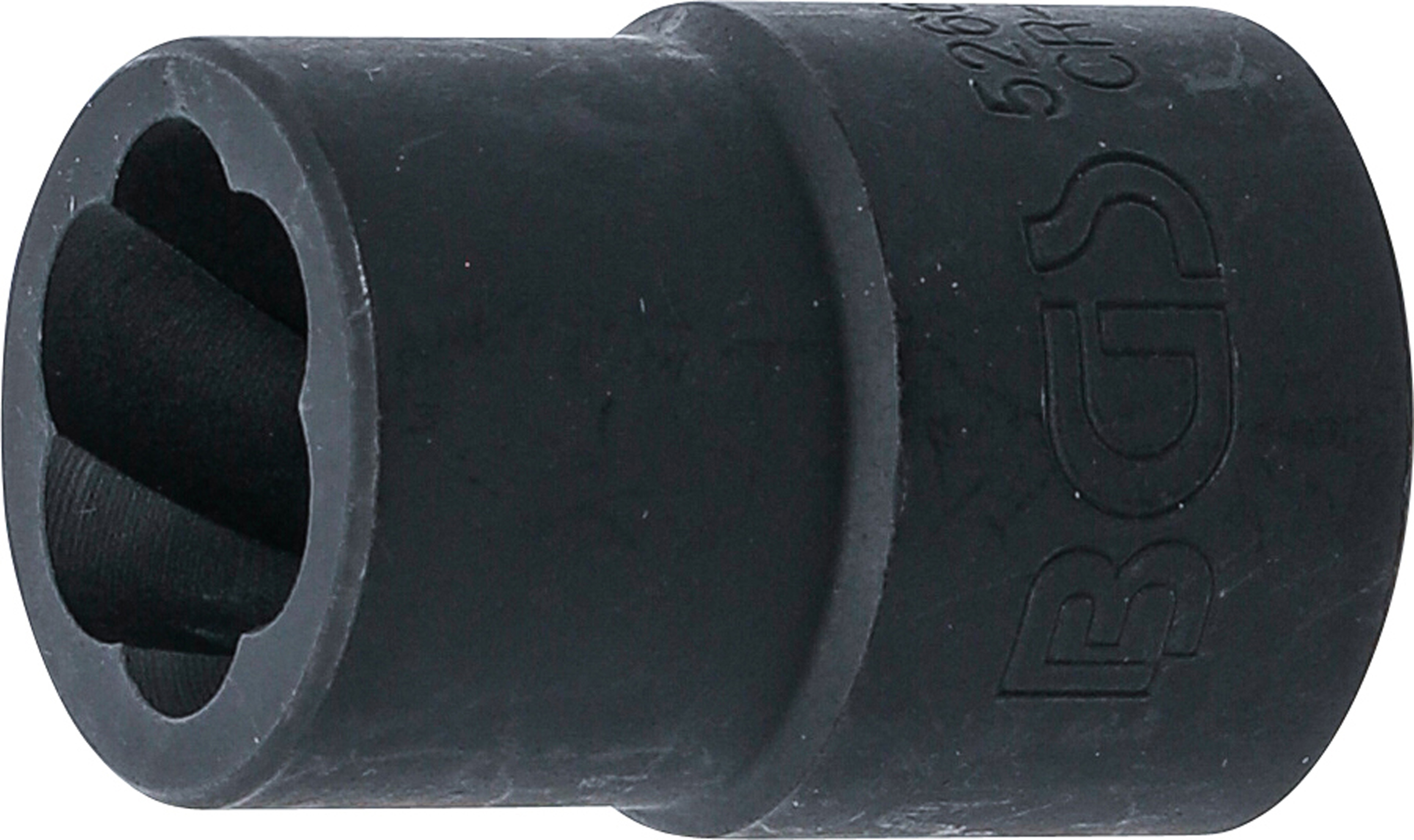 BGS 5266-14 Spiral-Profil-Steckschlüssel-Einsatz / Schraubenausdreher | Antrieb Innenvierkant 12,5 mm (1/2") | SW 14 mm