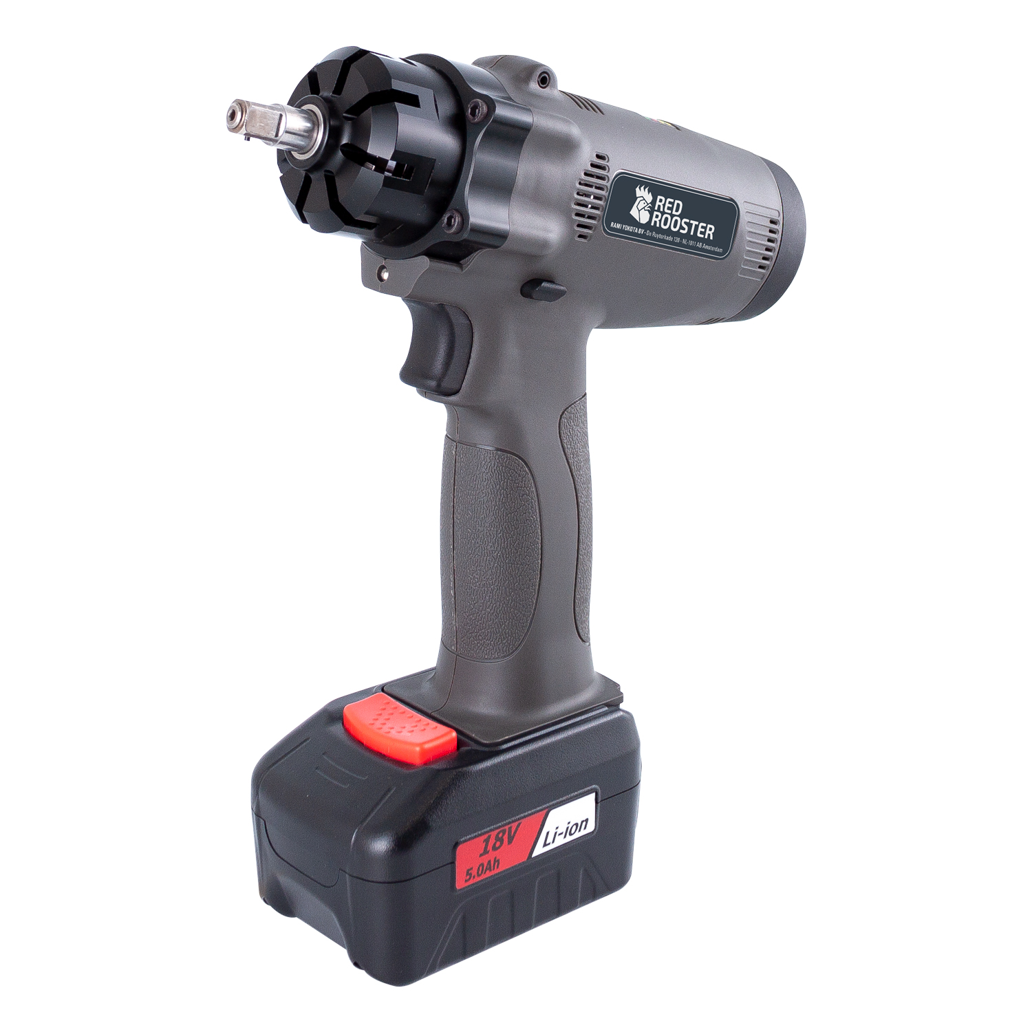 Akku Abschaltimpulsschrauber RRI-BIM35TLV Red Rooster 3/8" Vierkant 22-35 Nm Impulsschrauber 18 Volt