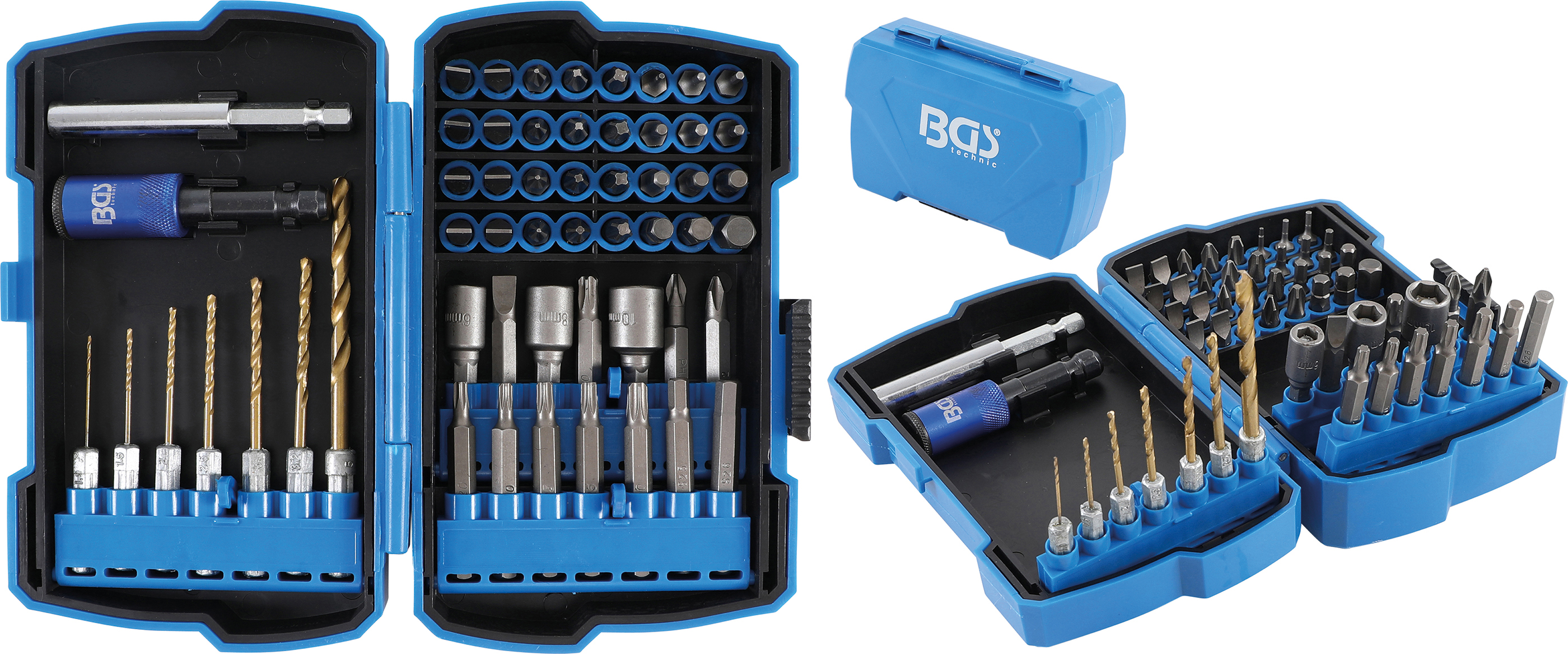BGS 4811 Bohrer- und Bit-Satz | 6,3 mm (1/4") | 55-tlg.