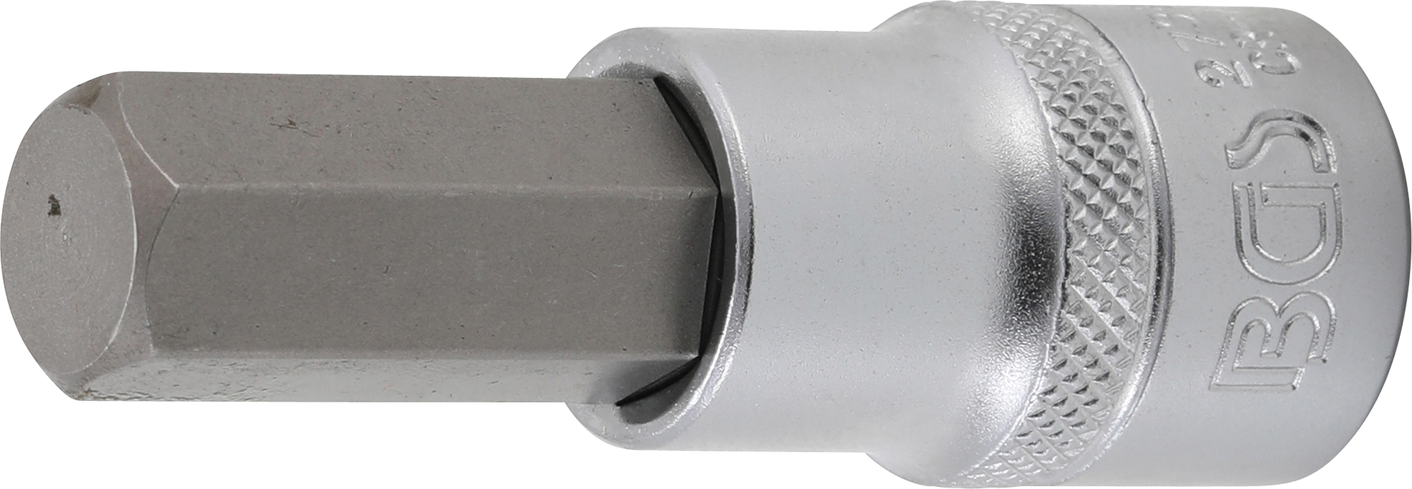 BGS 2738 Bit-Einsatz | Länge 70 mm | Antrieb Innenvierkant 12,5 mm (1/2") | Innensechskant 9/16"
