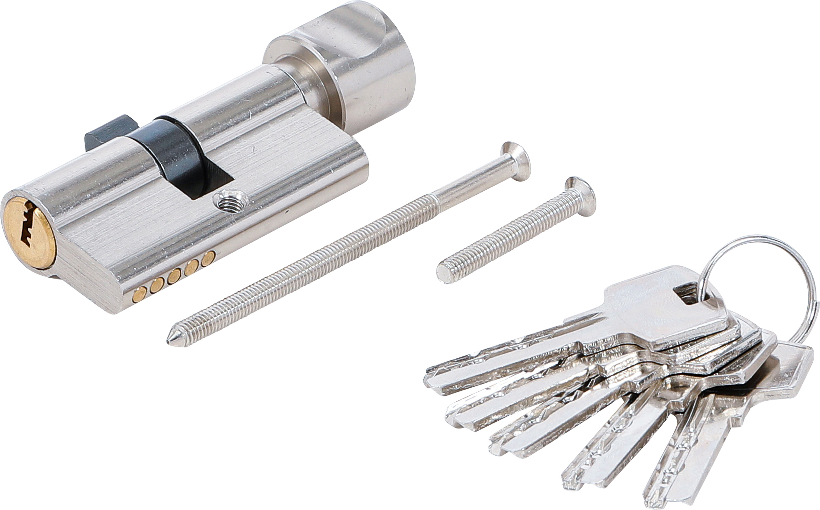 BGS 85260 Sicherheits-Türzylinder | mit Drehknauf | 60 mm