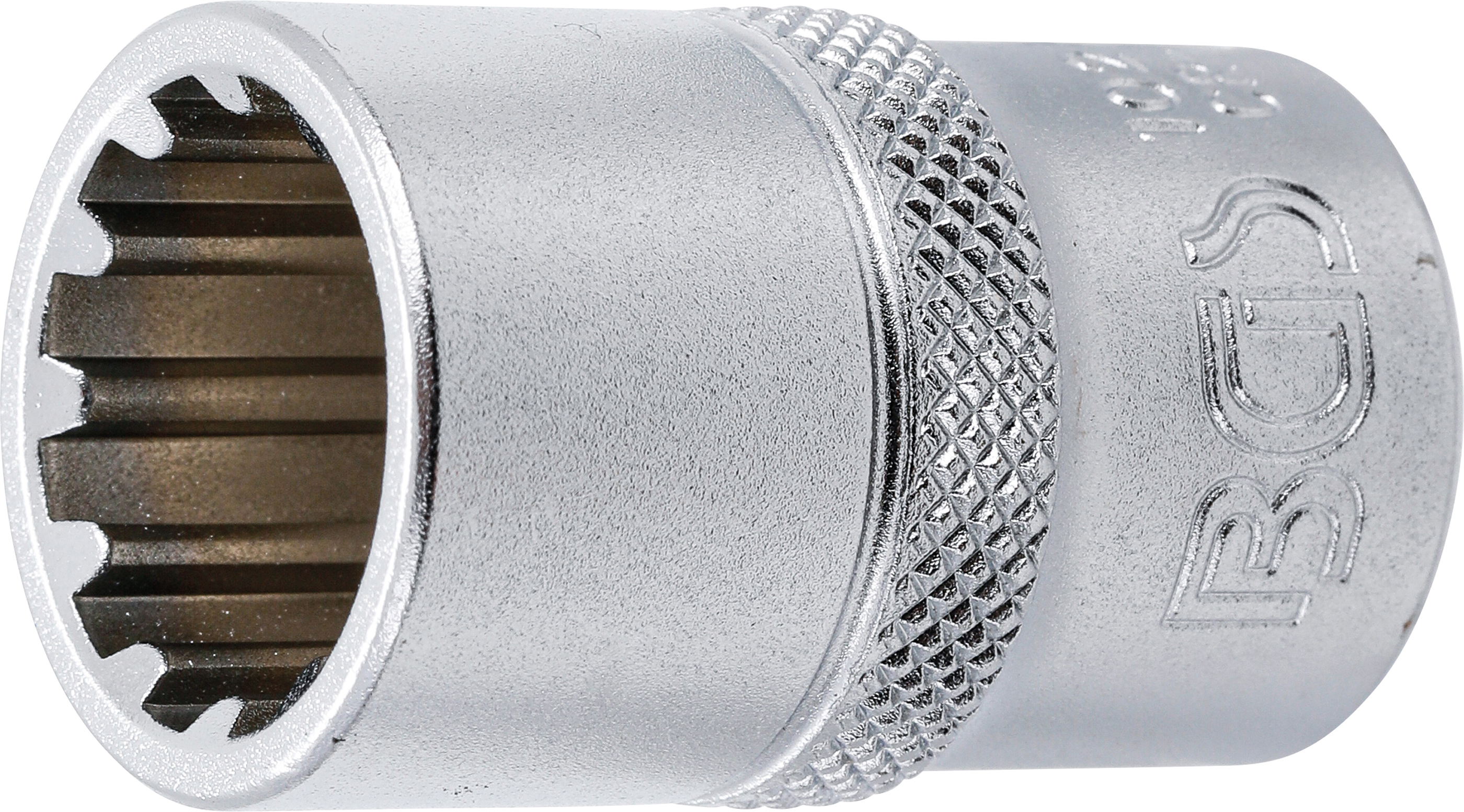 BGS 10216 Steckschlüssel-Einsatz Gear Lock | Antrieb Innenvierkant 12,5 mm (1/2") | SW 16 mm
