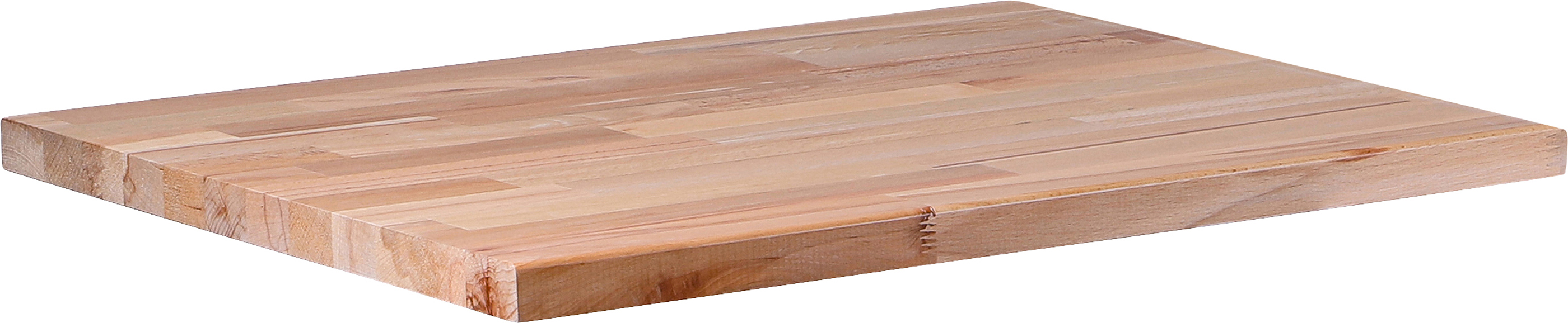 BGS 80209 Massivholz-Arbeitsplatte | 650 x 550 x 30 mm