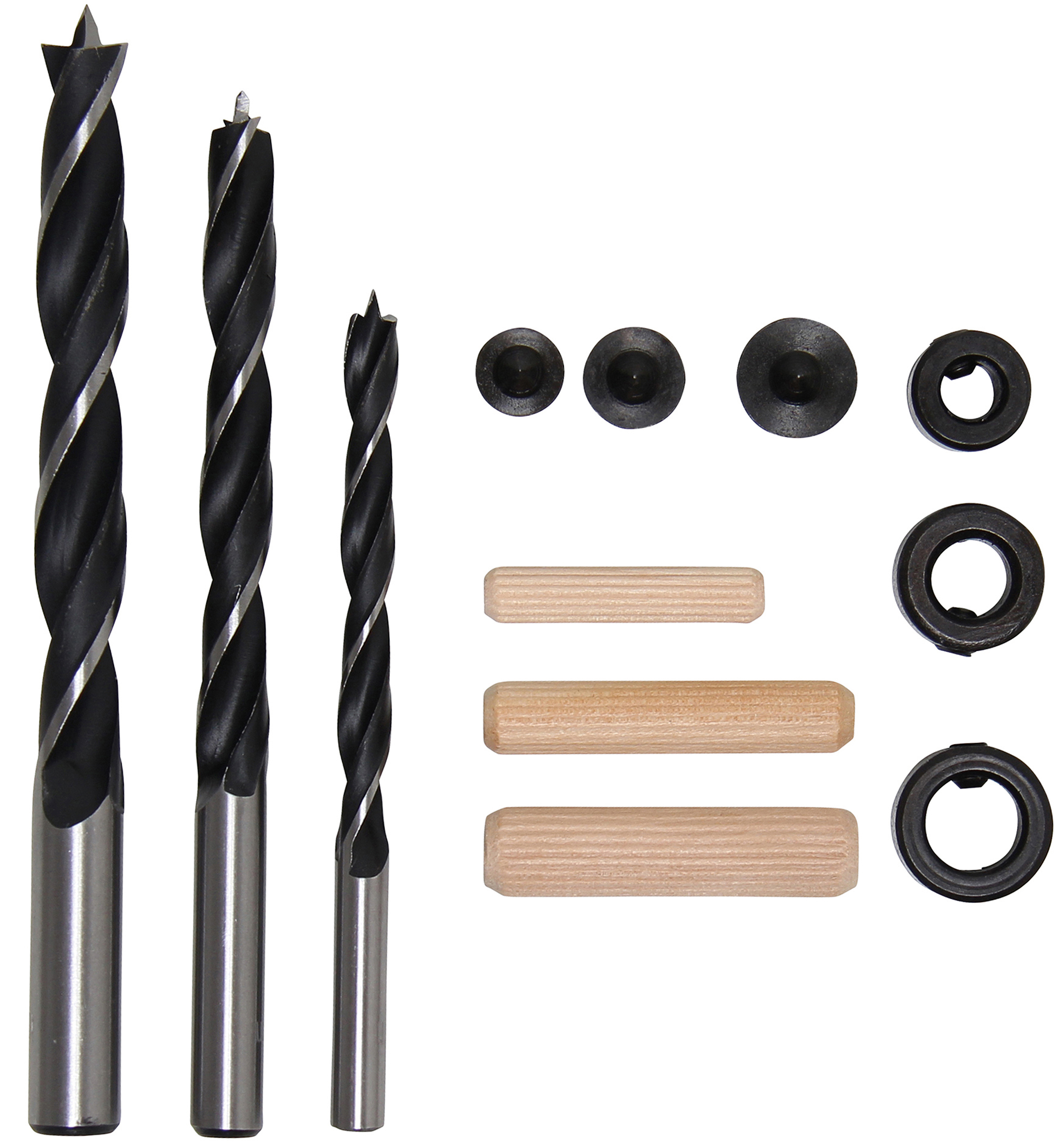 BGS 50405 Holzdübel-Bohrer-Satz | 6 - 10 mm | 43-tlg.