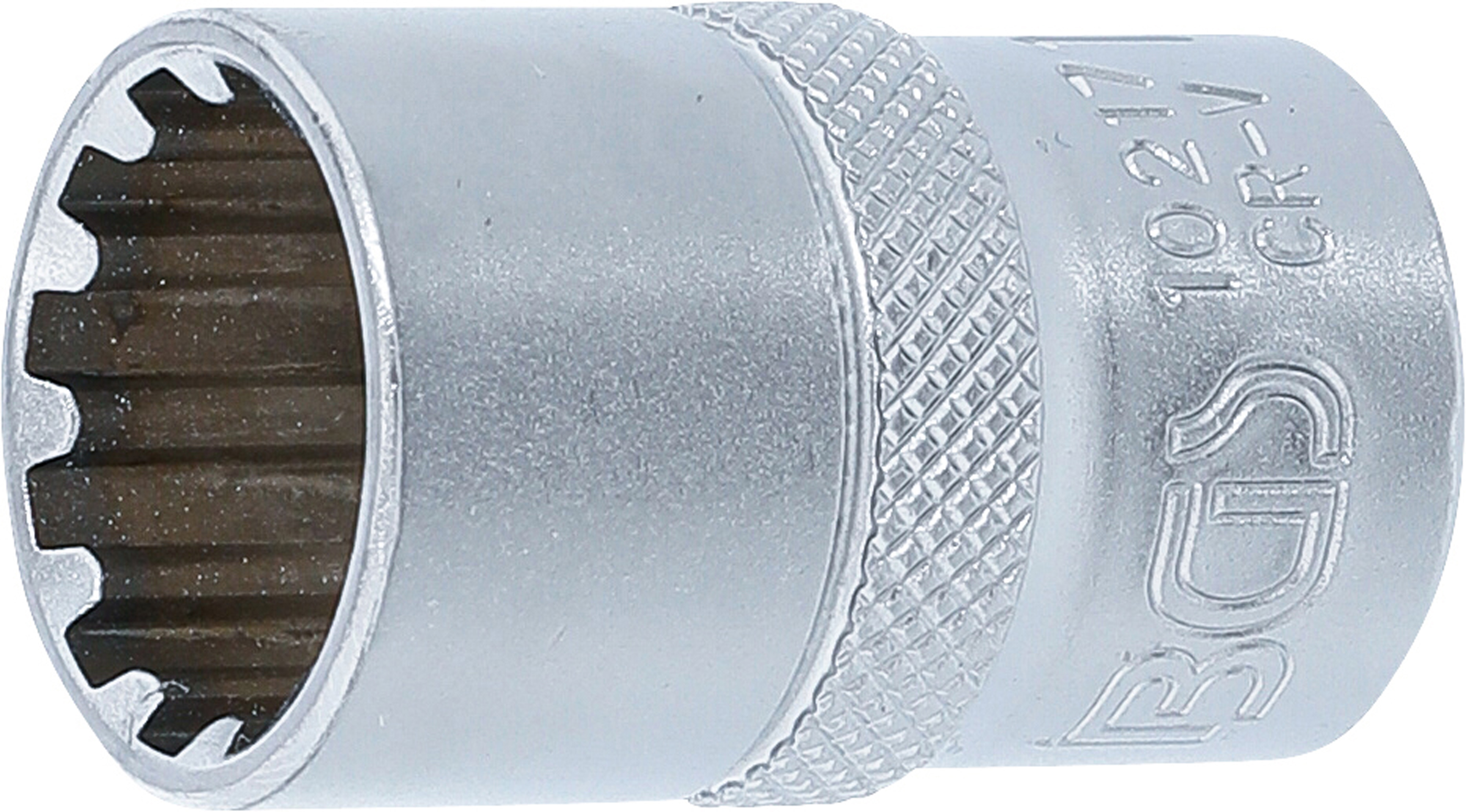 BGS 10217 Steckschlüssel-Einsatz Gear Lock | Antrieb Innenvierkant 12,5 mm (1/2") | SW 17 mm