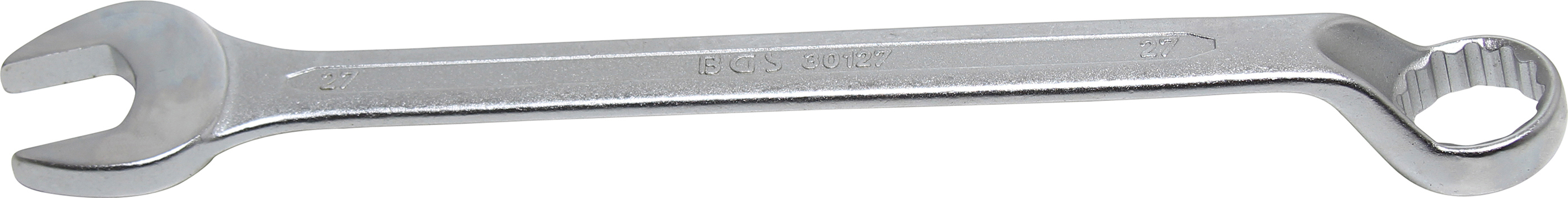 BGS 30127 Maul-Ringschlüssel, gekröpft | SW 27 mm