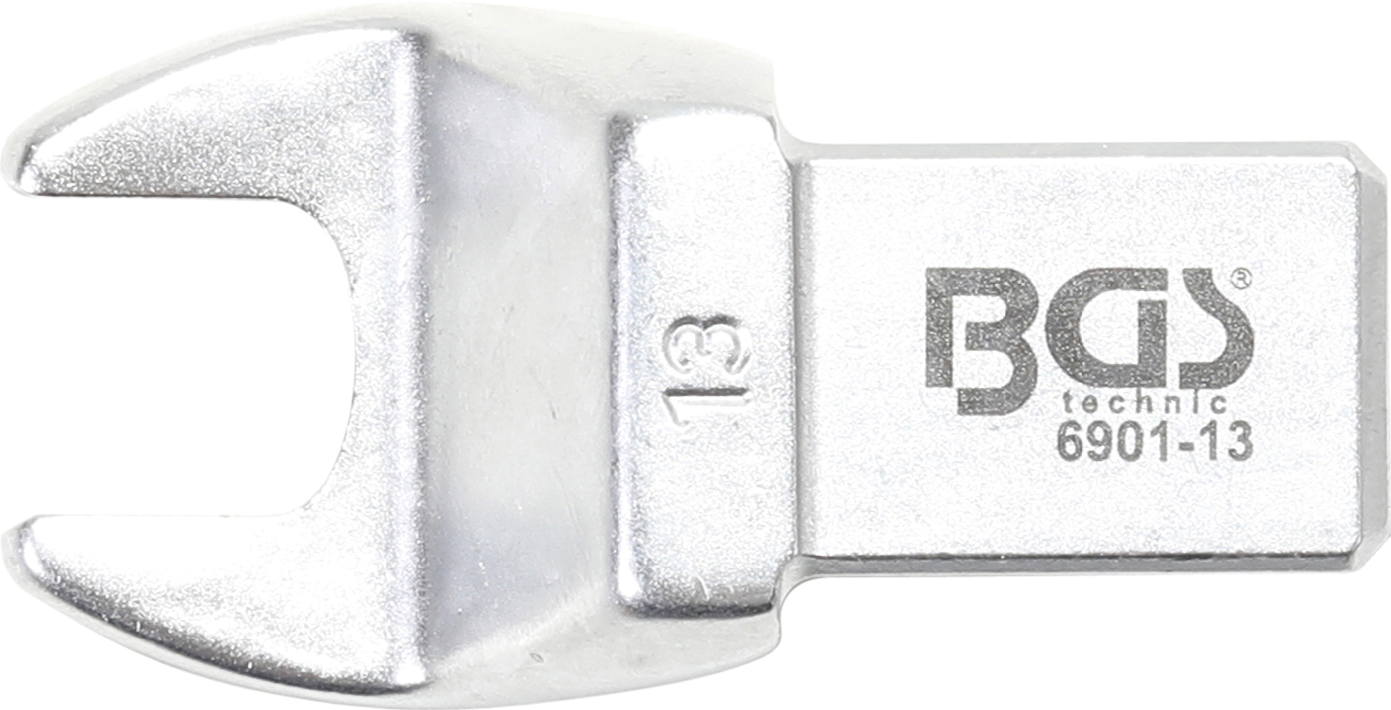 BGS 6901-13 Einsteck-Maulschlüssel | 13 mm | Aufnahme 14 x 18 mm