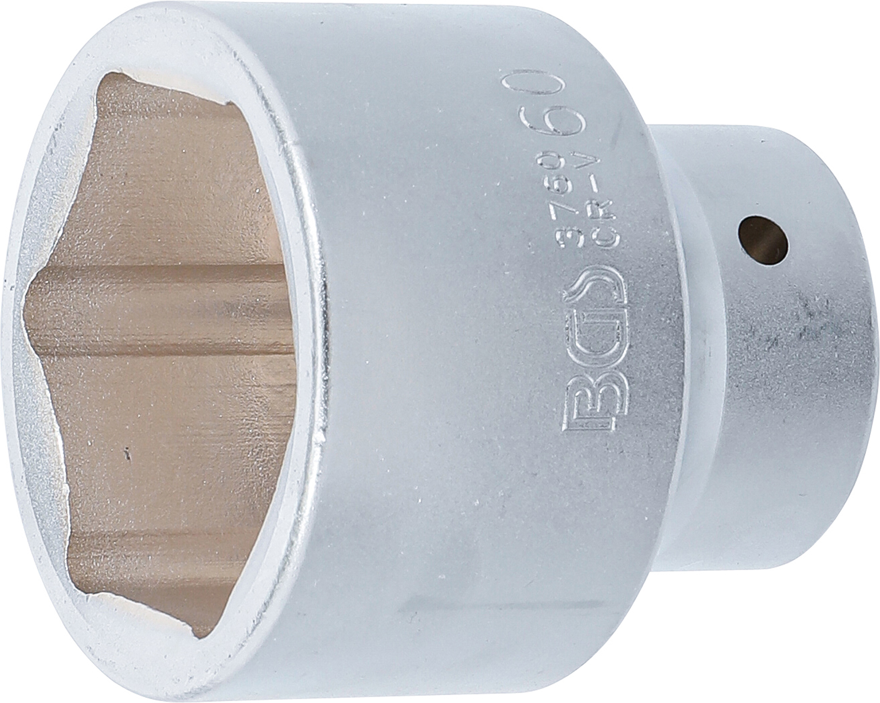 BGS 3760 Steckschlüssel-Einsatz Sechskant | Antrieb Innenvierkant 25 mm (1") | SW 60 mm